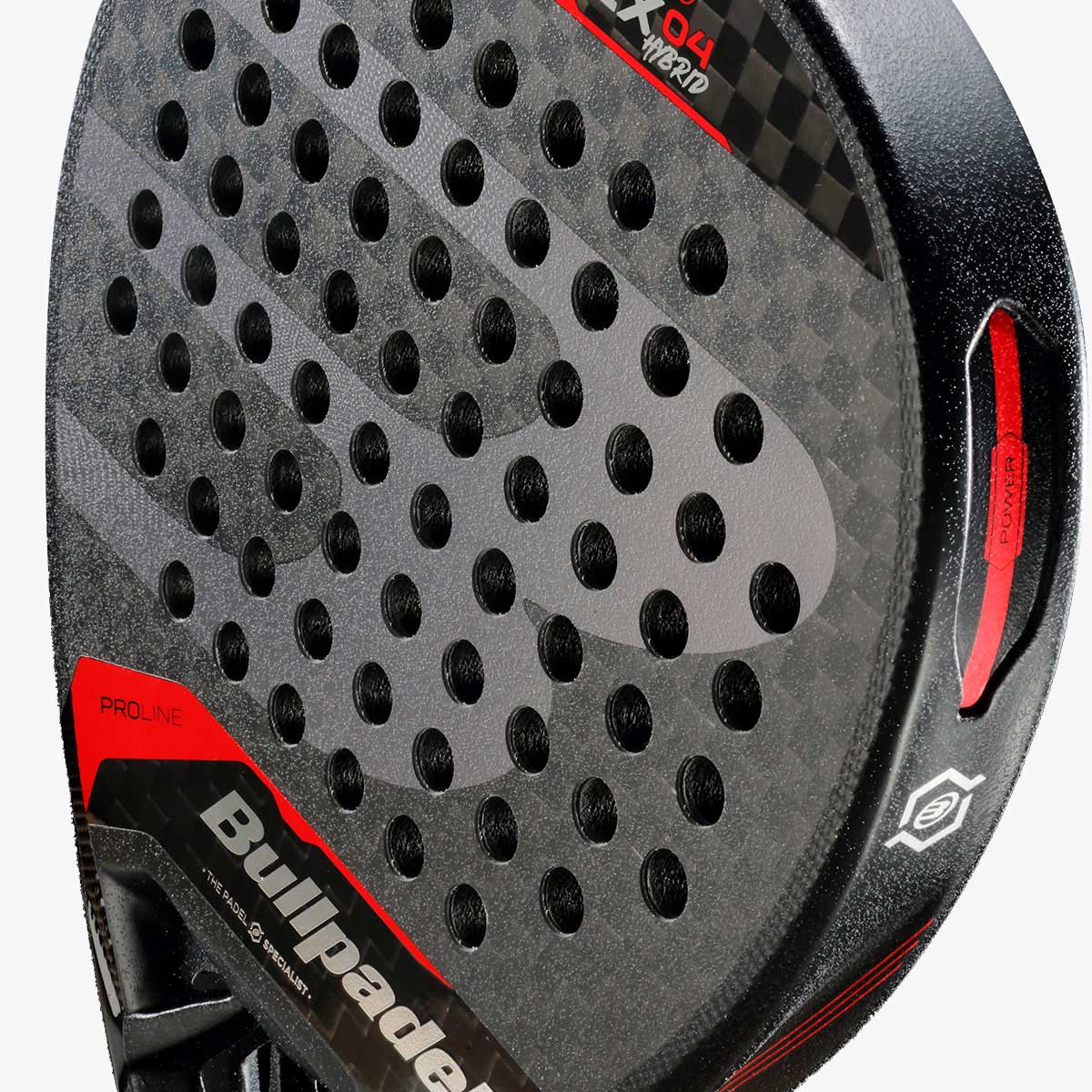 Bullpadel Pala de Pádel Vertex04, NEGRO, hi-res