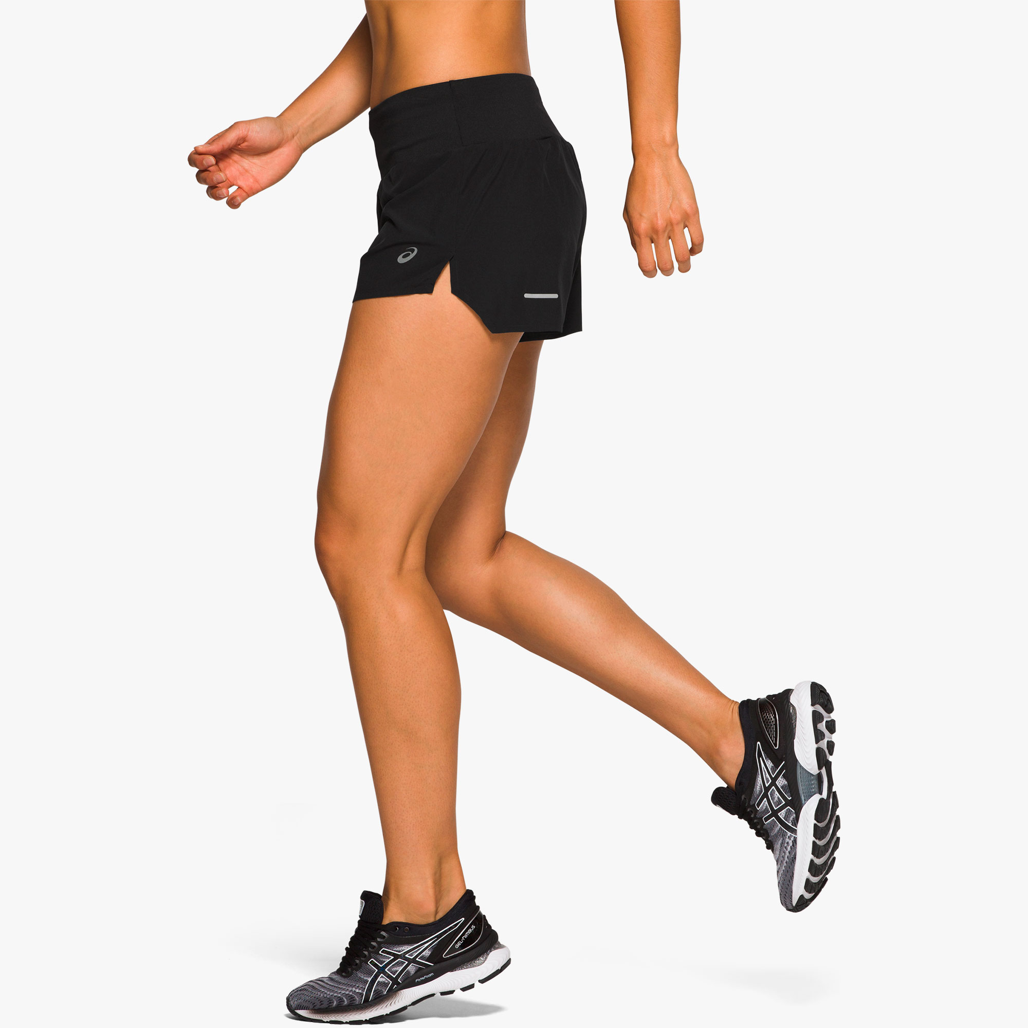 Asics Shorts Road 3.5in, NEGRO, hi-res