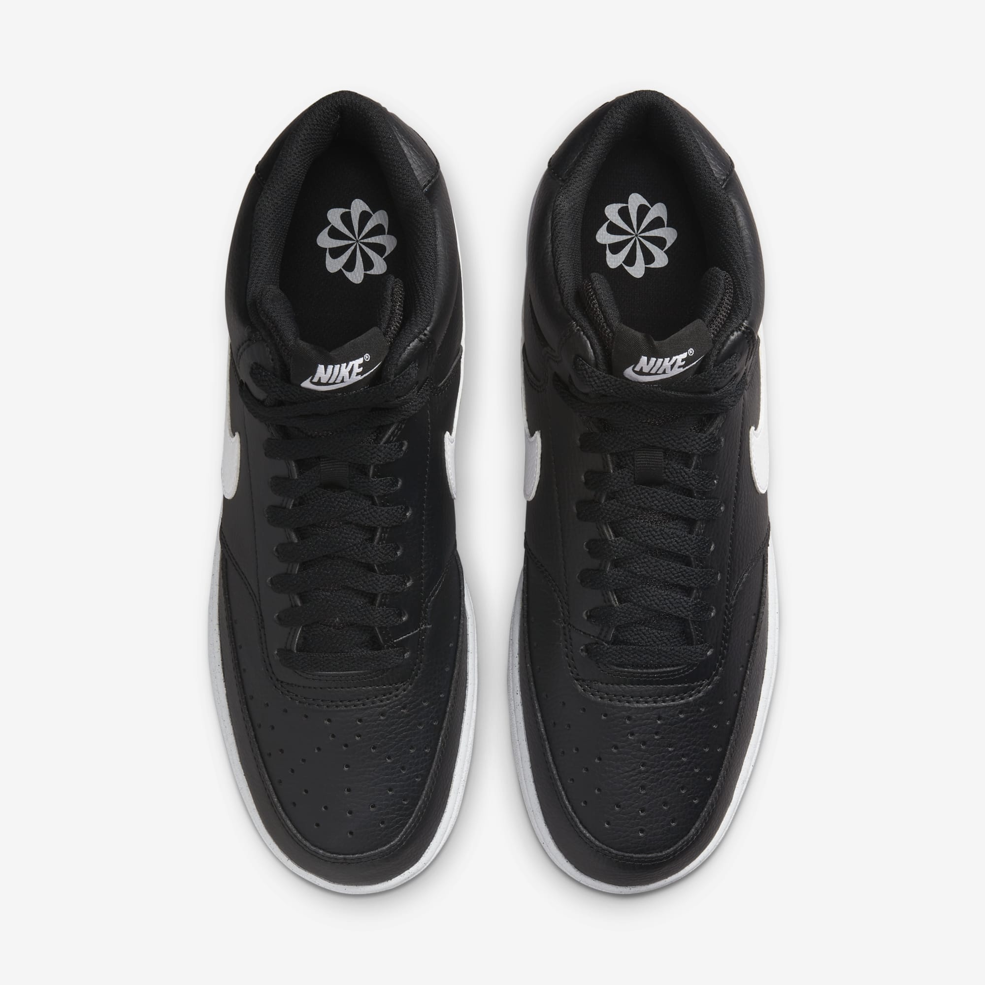 Nike Court Vision Mid Next Nature, NEGRO, hi-res