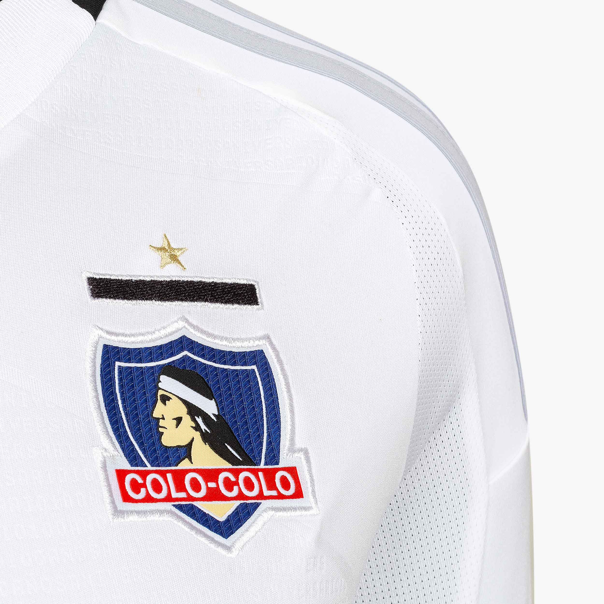 adidas Camiseta Local Colo-Colo 2025 Juvenil, BLANCO, hi-res