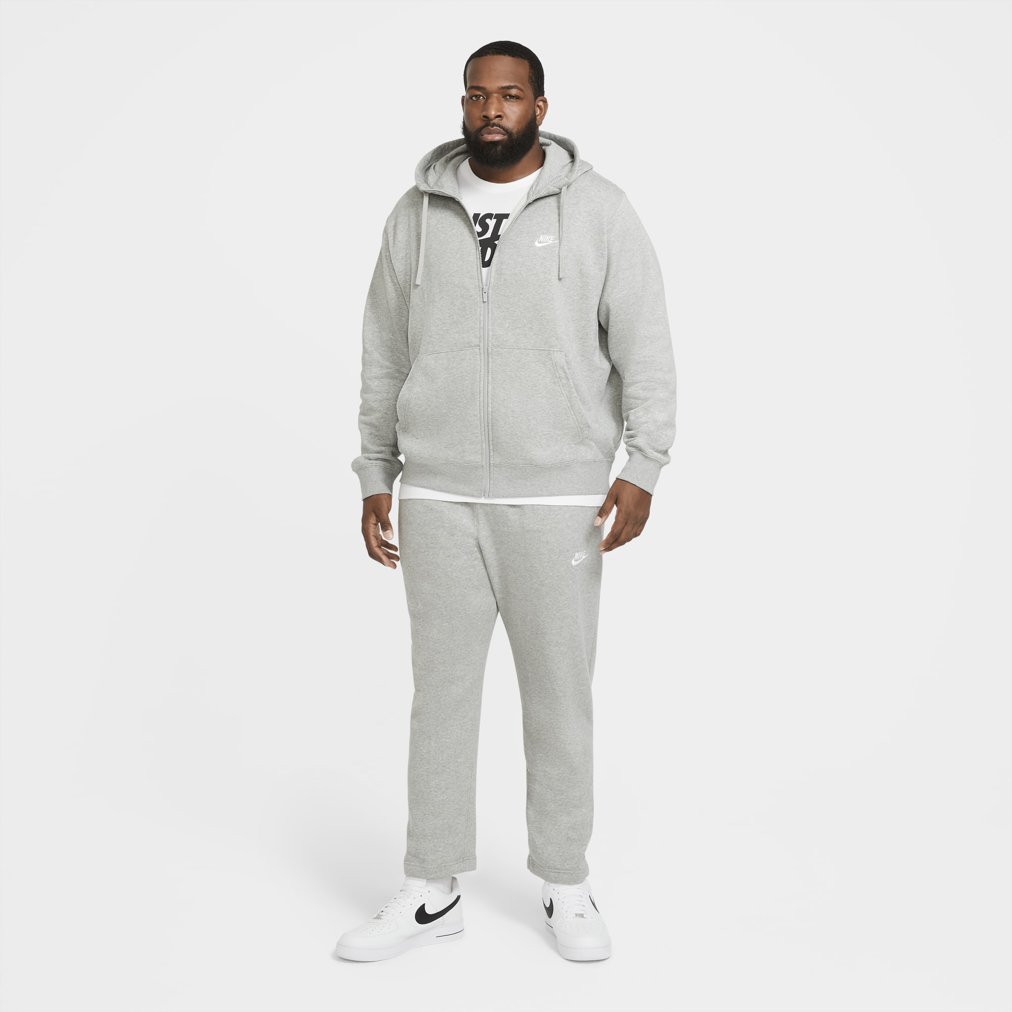 Nike Sportswear Club Fleece, NEGRO, hi-res