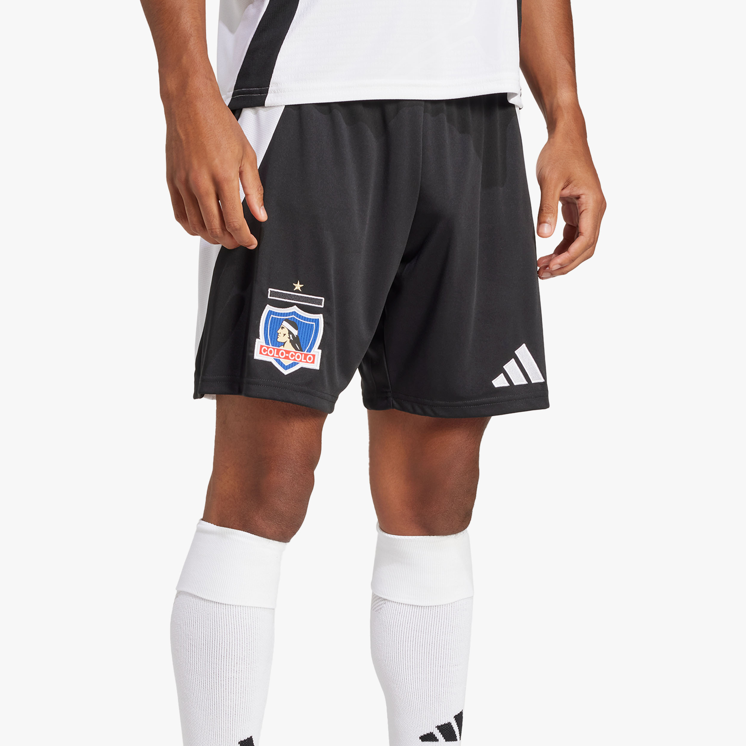 adidas Short Local Colo-Colo 2025, NEGRO, hi-res