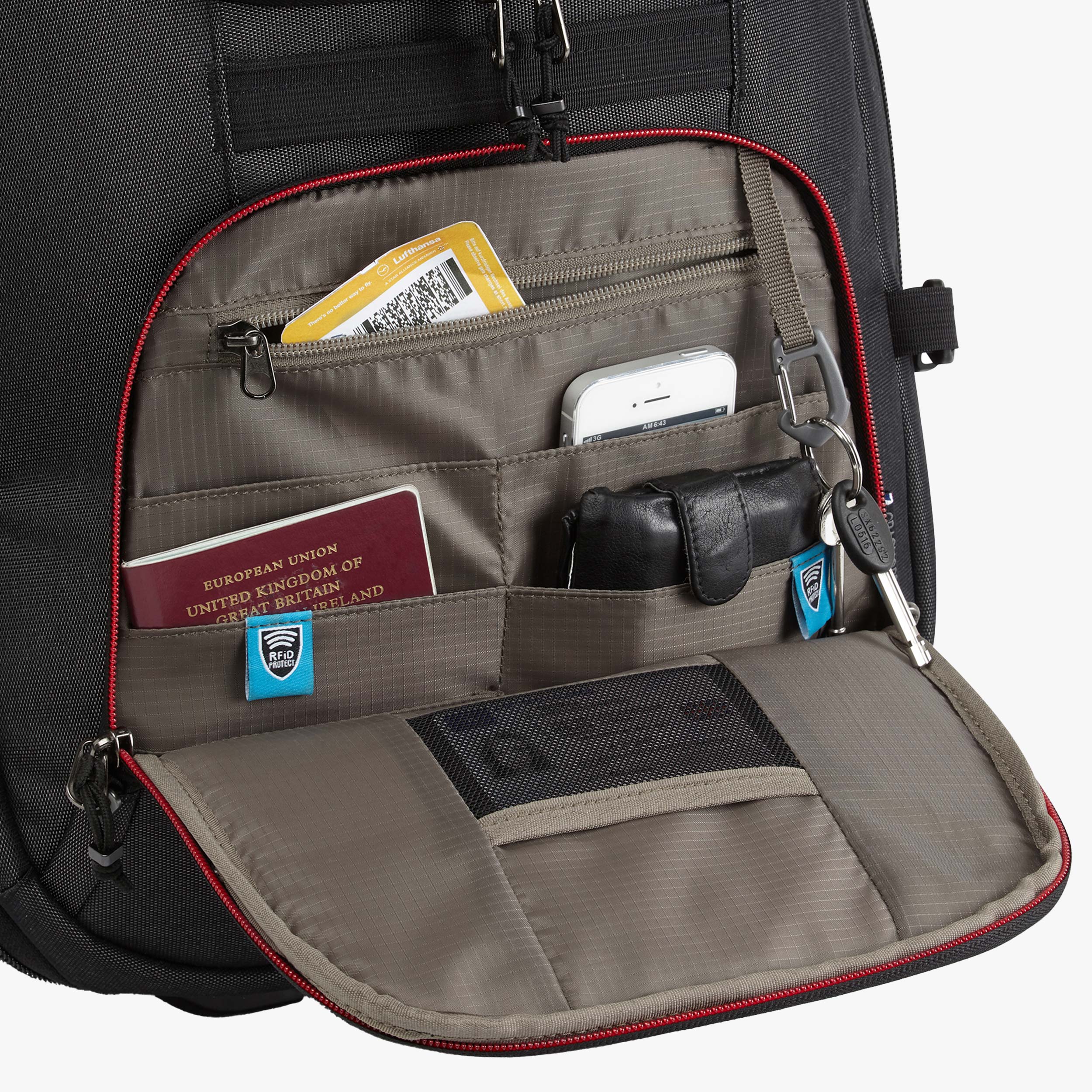 Craghoppers Trolley Noir 40L, NEGRO, hi-res