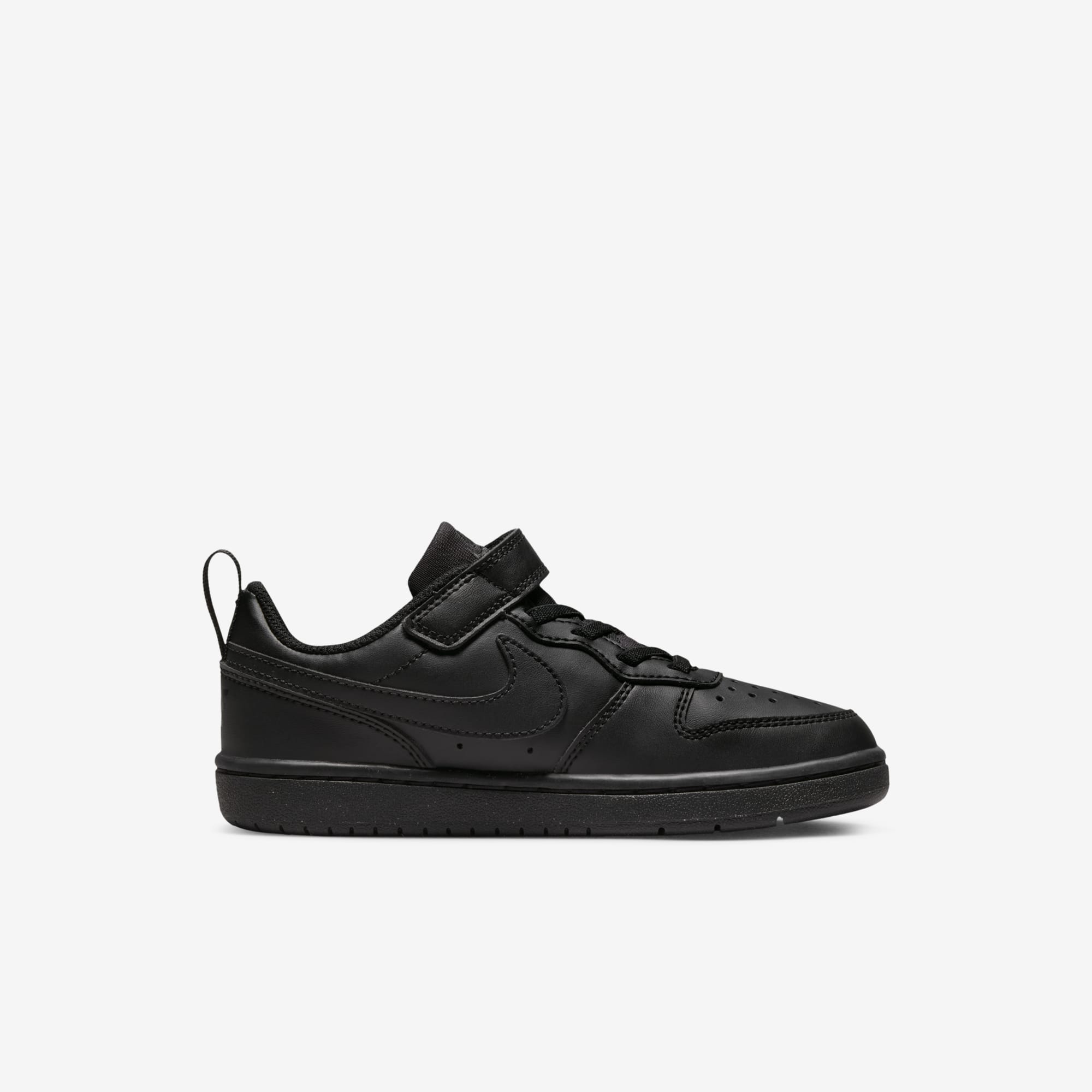 Nike Court Borough Low Recraft, NEGRO, hi-res