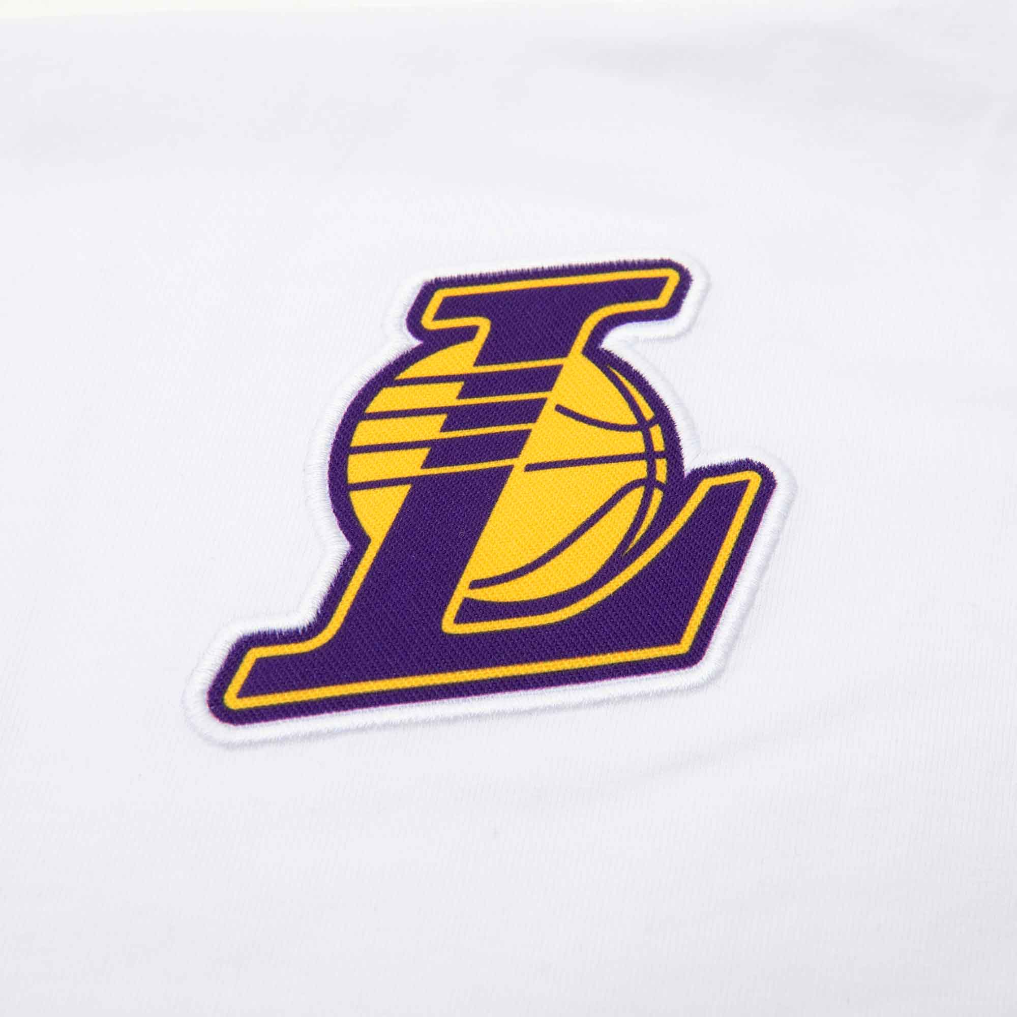 NBA Polera Two Seam Lakers, BLANCO, hi-res