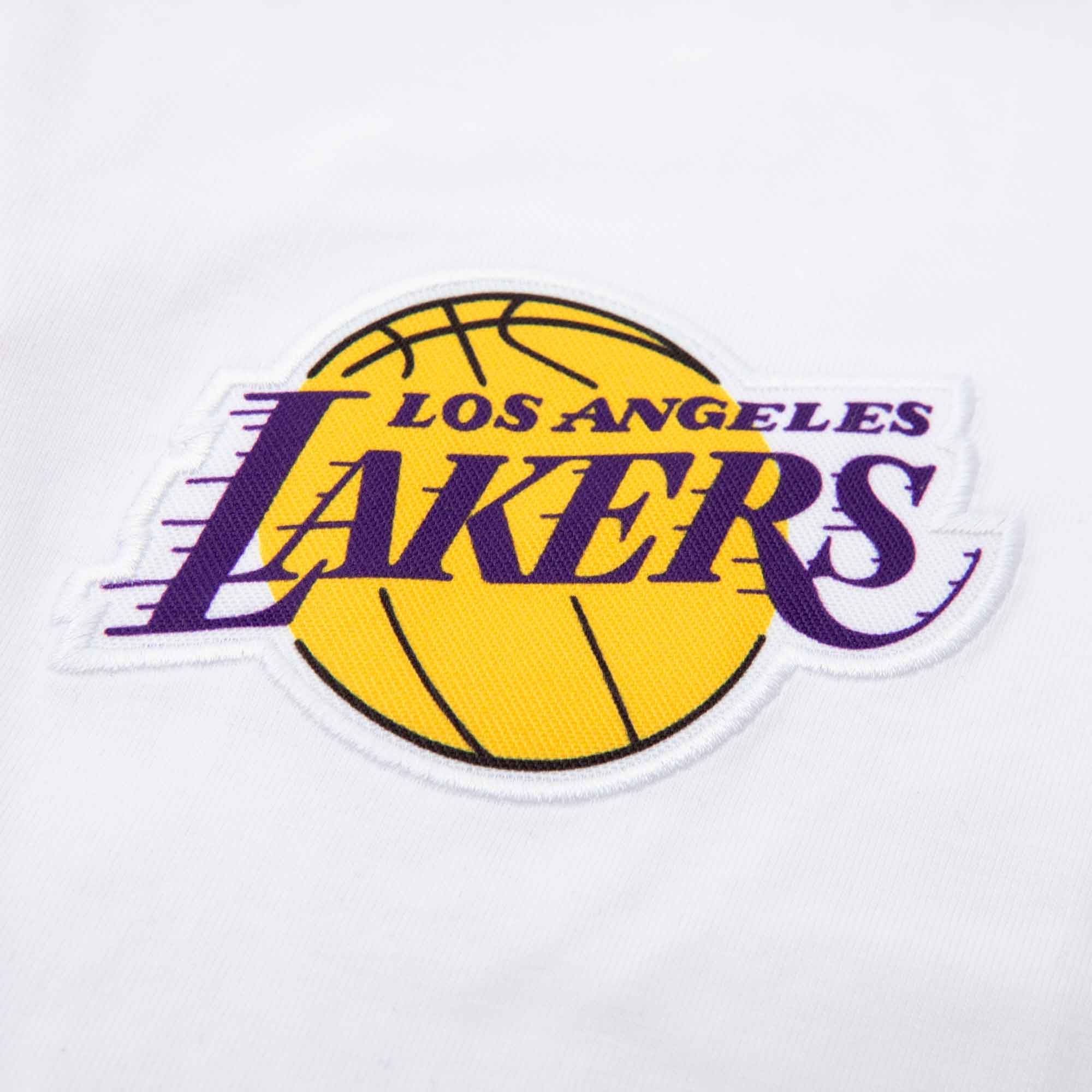 NBA Polera Two Seam Lakers, BLANCO, hi-res