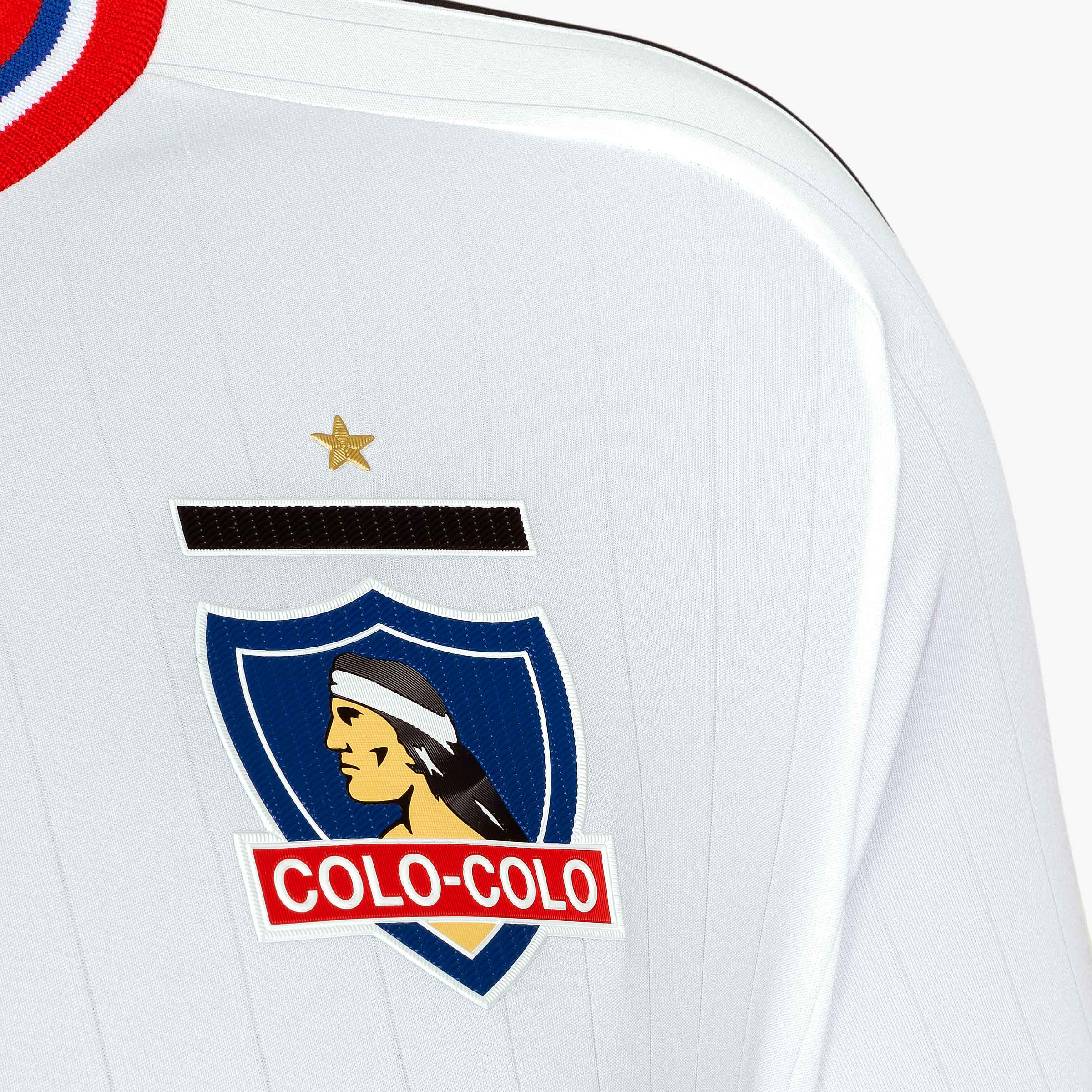 adidas Camiseta Local Colo-Colo 23/24, BLANCO, hi-res