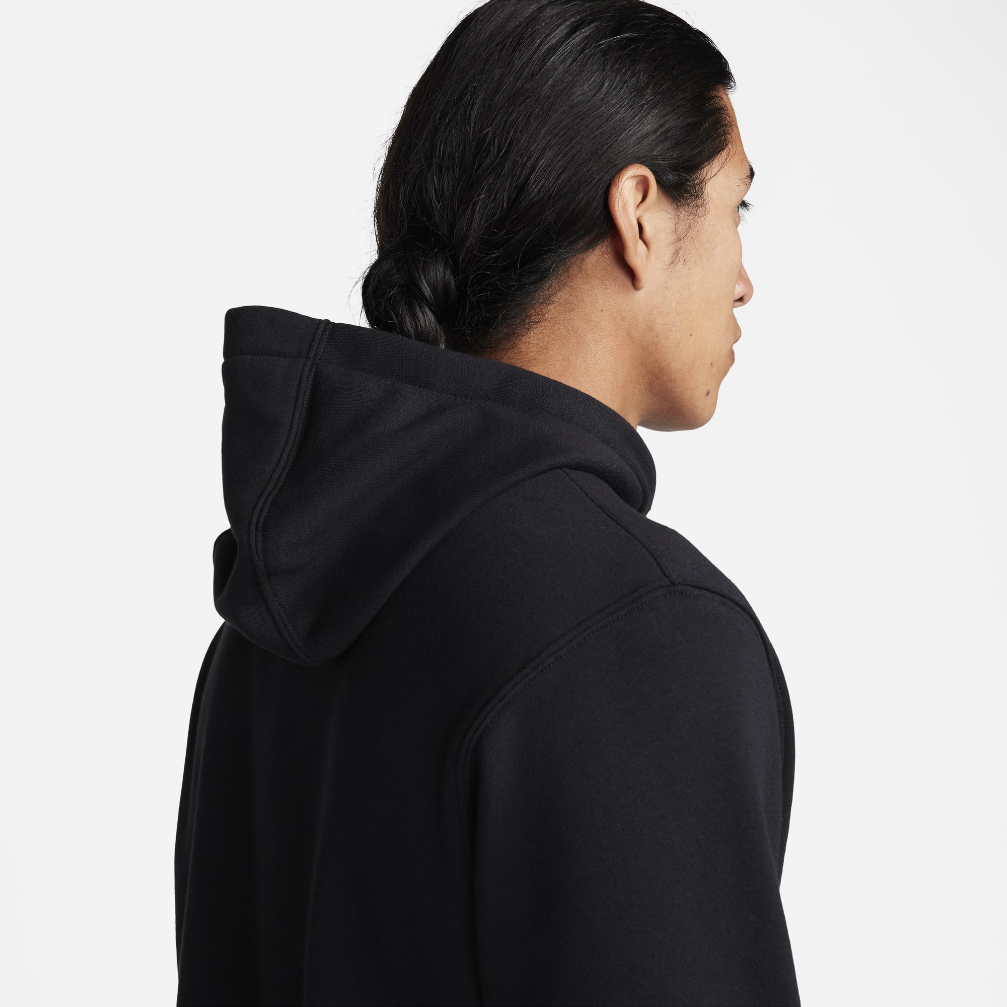 Nike Club Fleece, NEGRO, hi-res