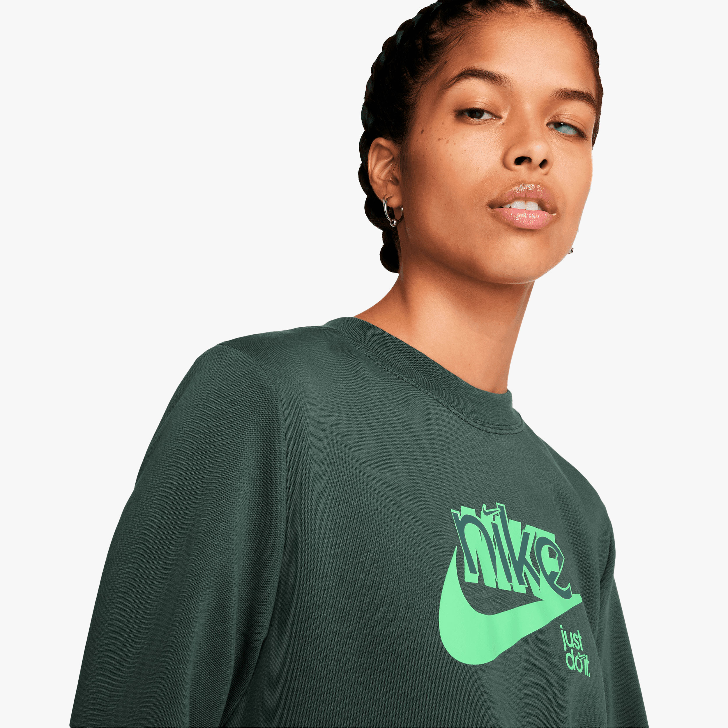 Nike Sportswear Club Fleece, VERDE, hi-res