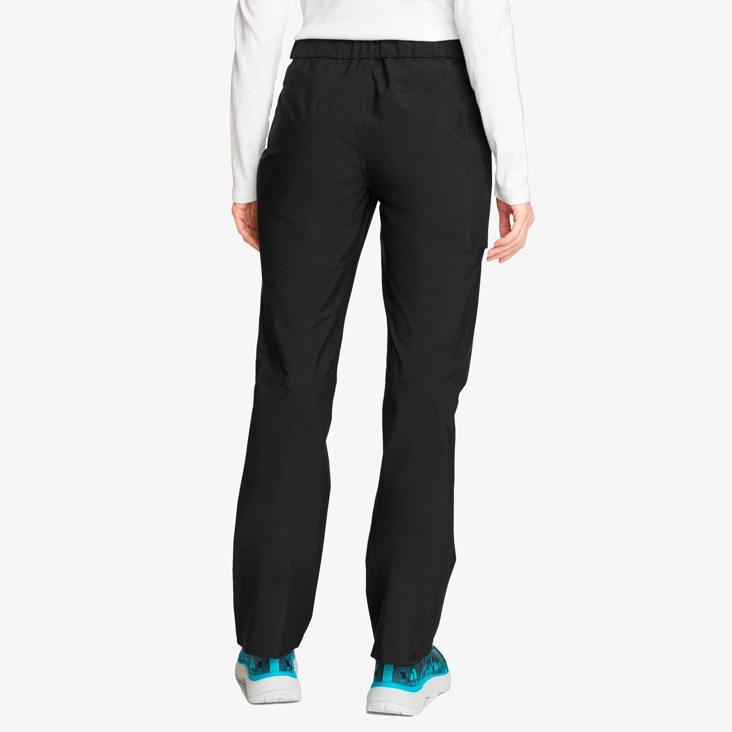 Eddie Bauer Cloud Cap Stretch Rain Pant, NEGRO, hi-res