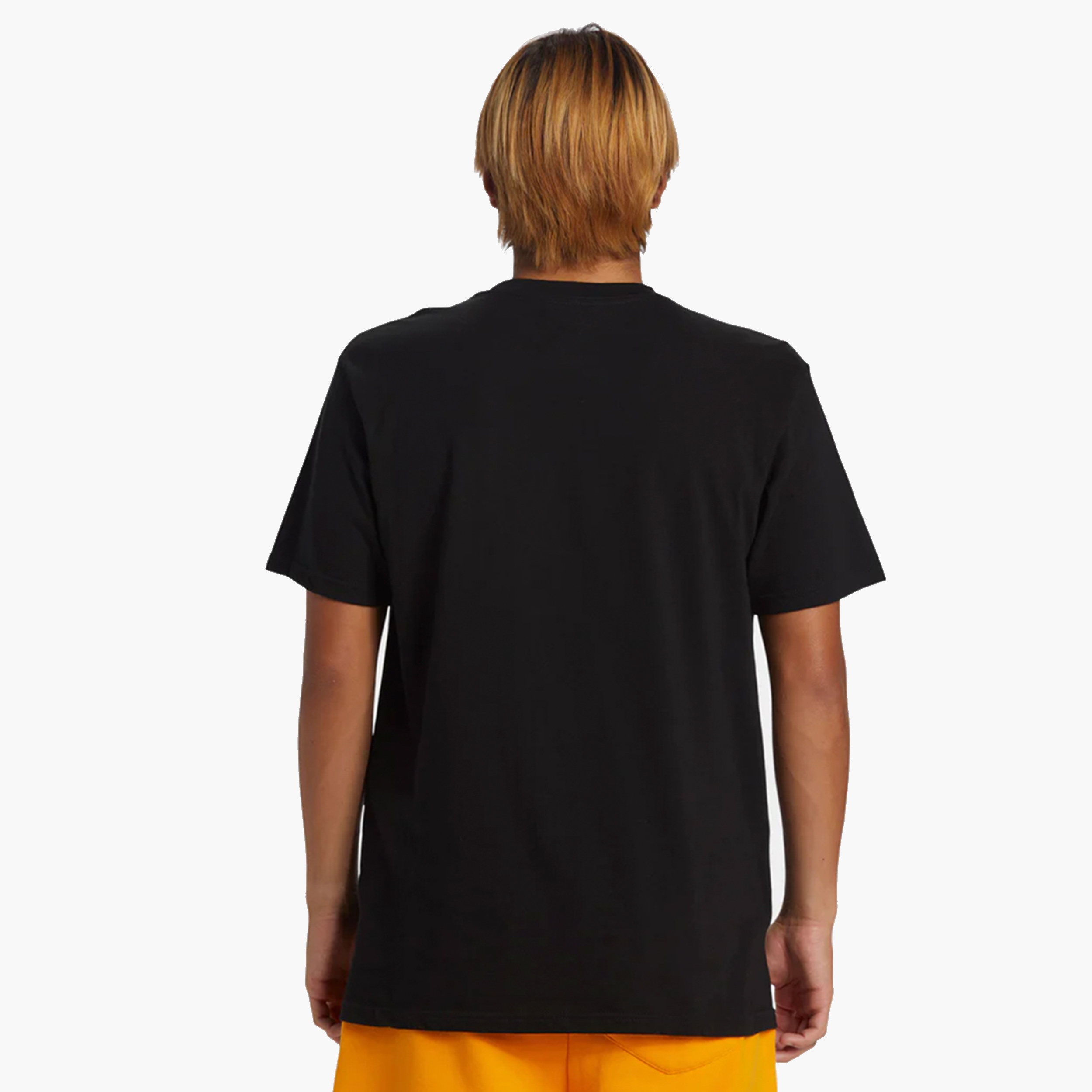 Quiksilver Polera Comp Logo, NEGRO, hi-res