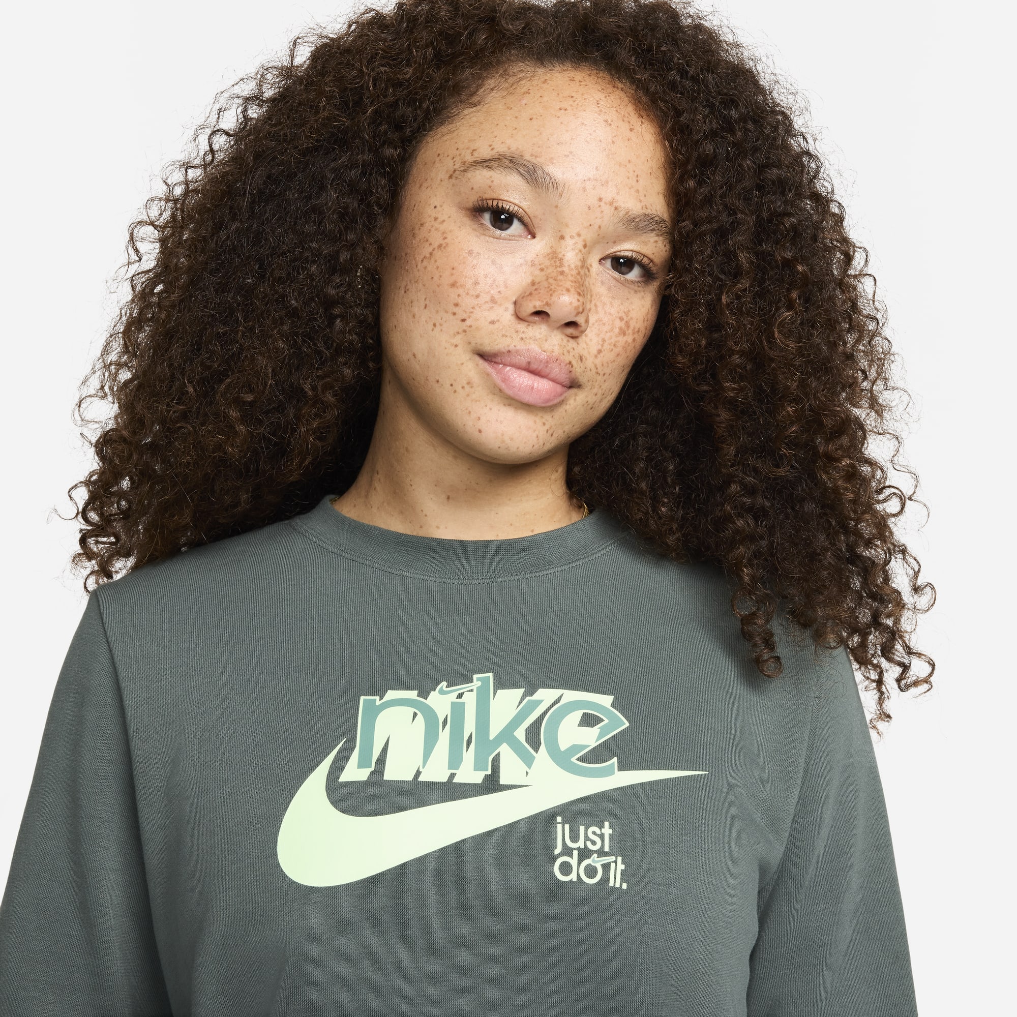 Nike Sportswear Club Fleece, VERDE, hi-res