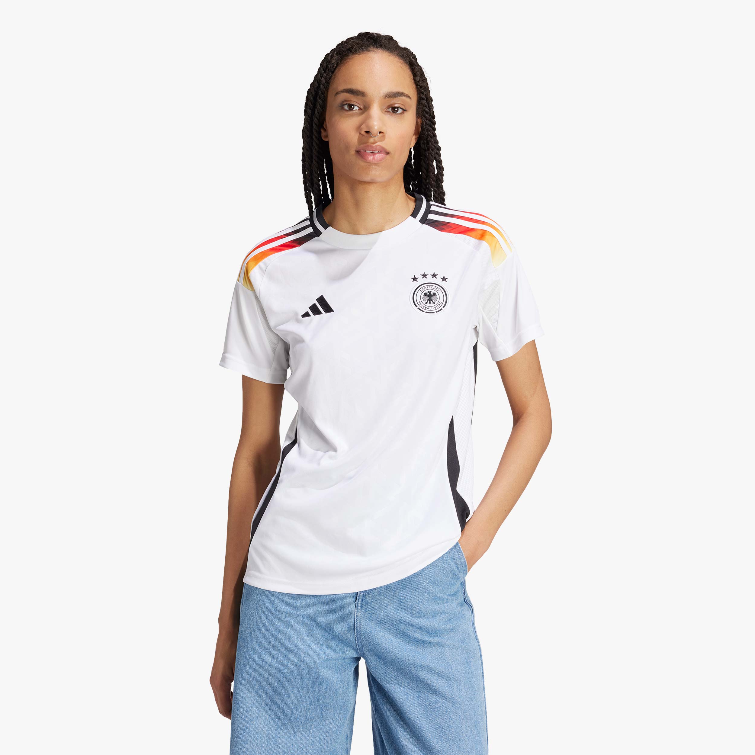 adidas Camiseta Local Alemania 24, BLANCO, hi-res