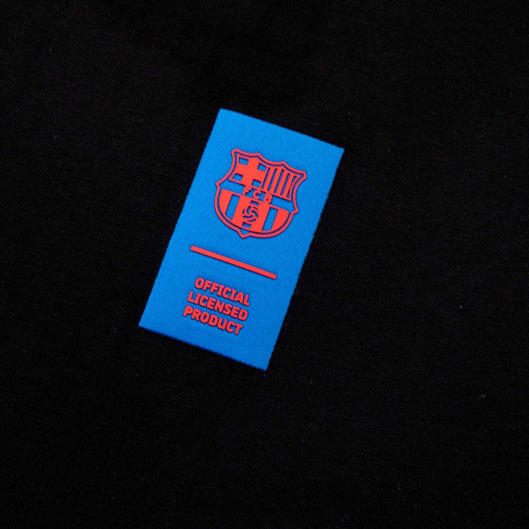 F.C. Barcelona Camiseta Geometric, NEGRO, hi-res