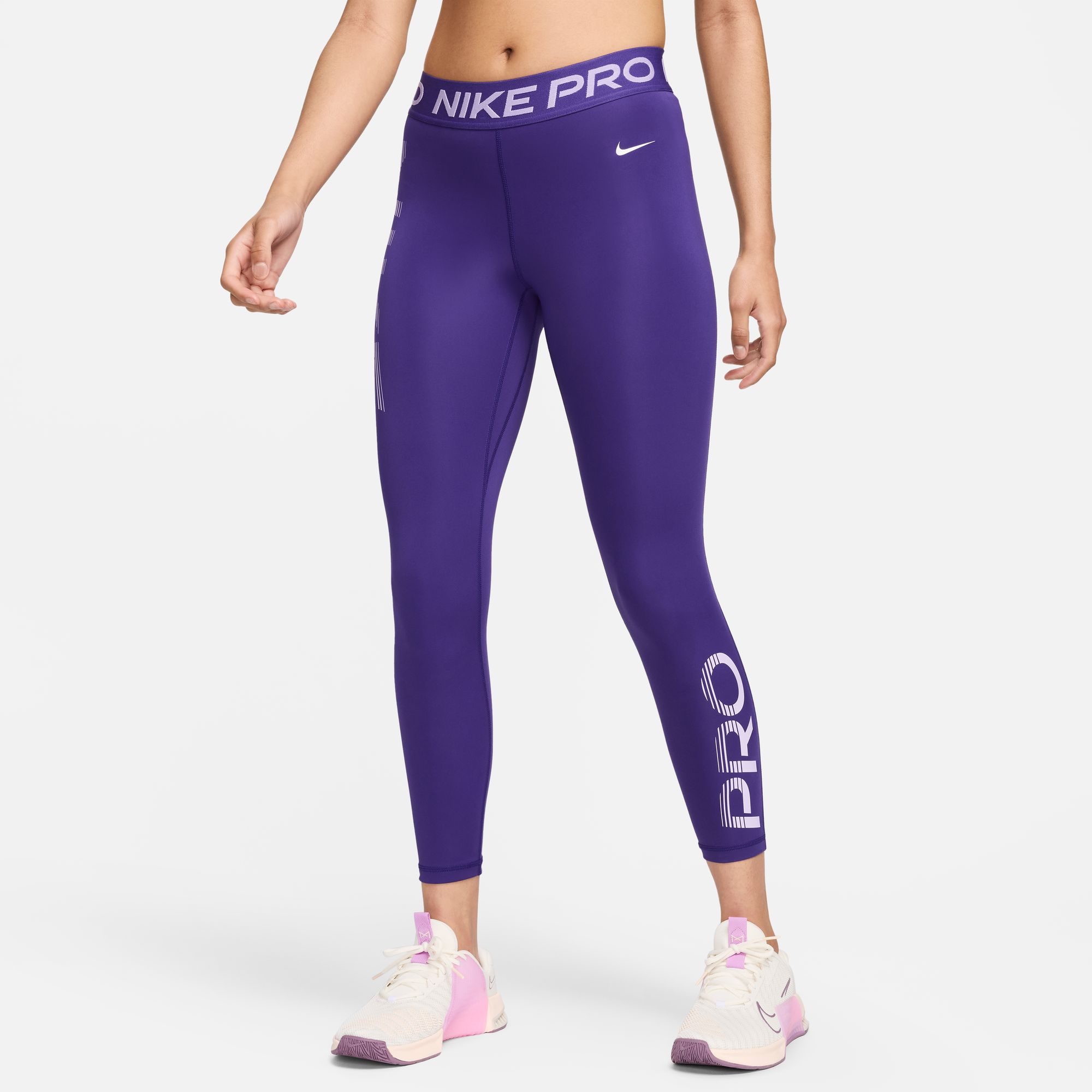 Nike Pro, Púrpura Corte/Lila Floreciente/Blanco, hi-res