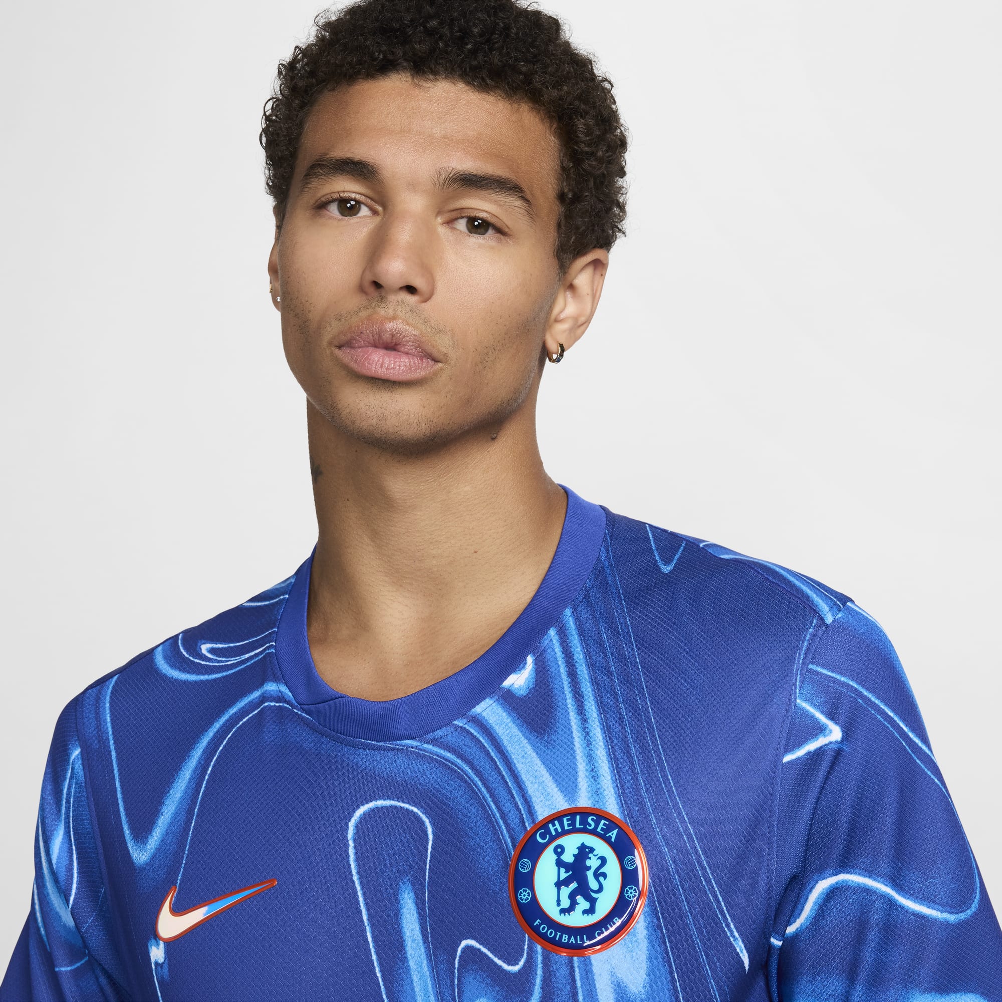 Nike Chelsea F.C. Stadium Home, AZUL, hi-res