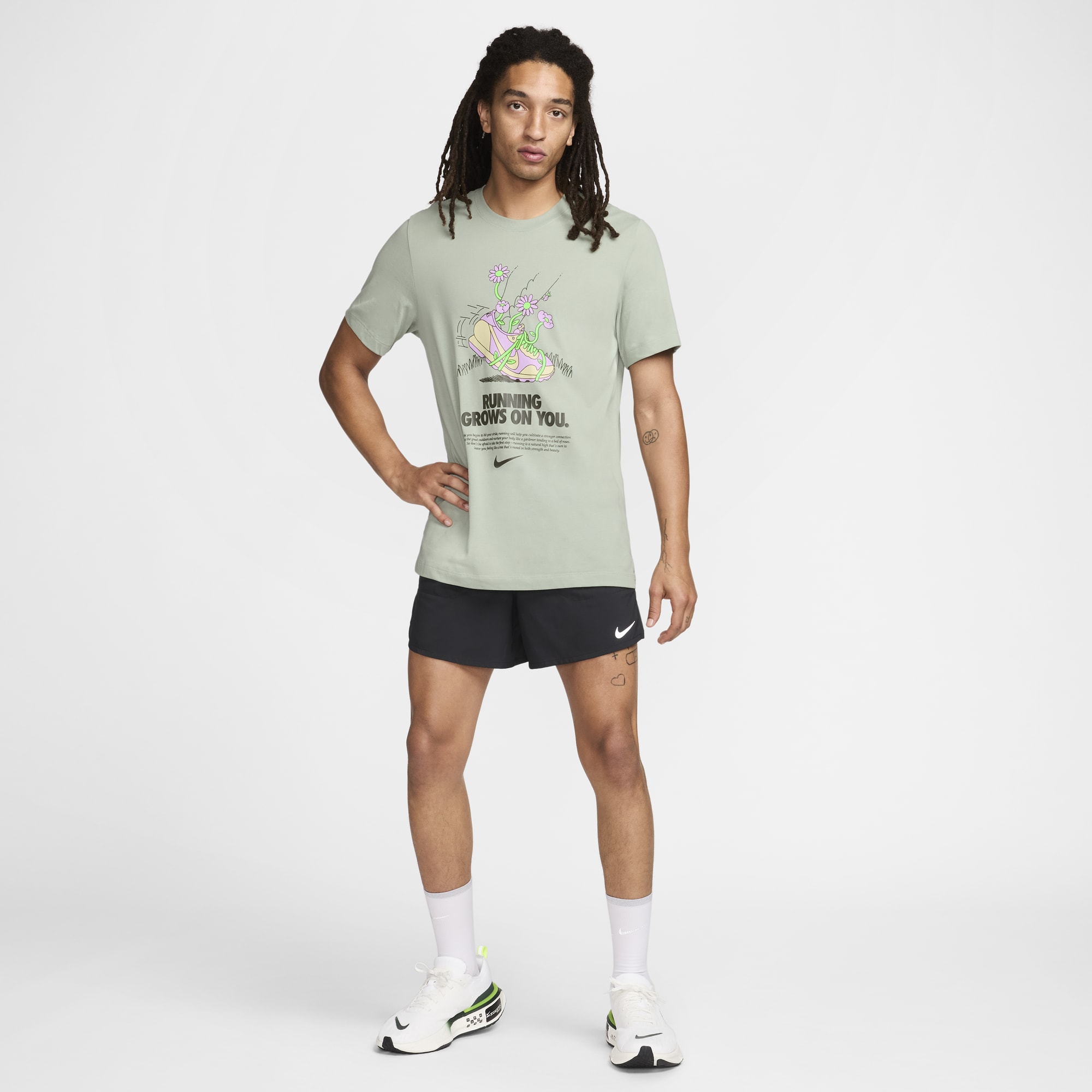 Nike Dri-Fit Running, VERDE, hi-res