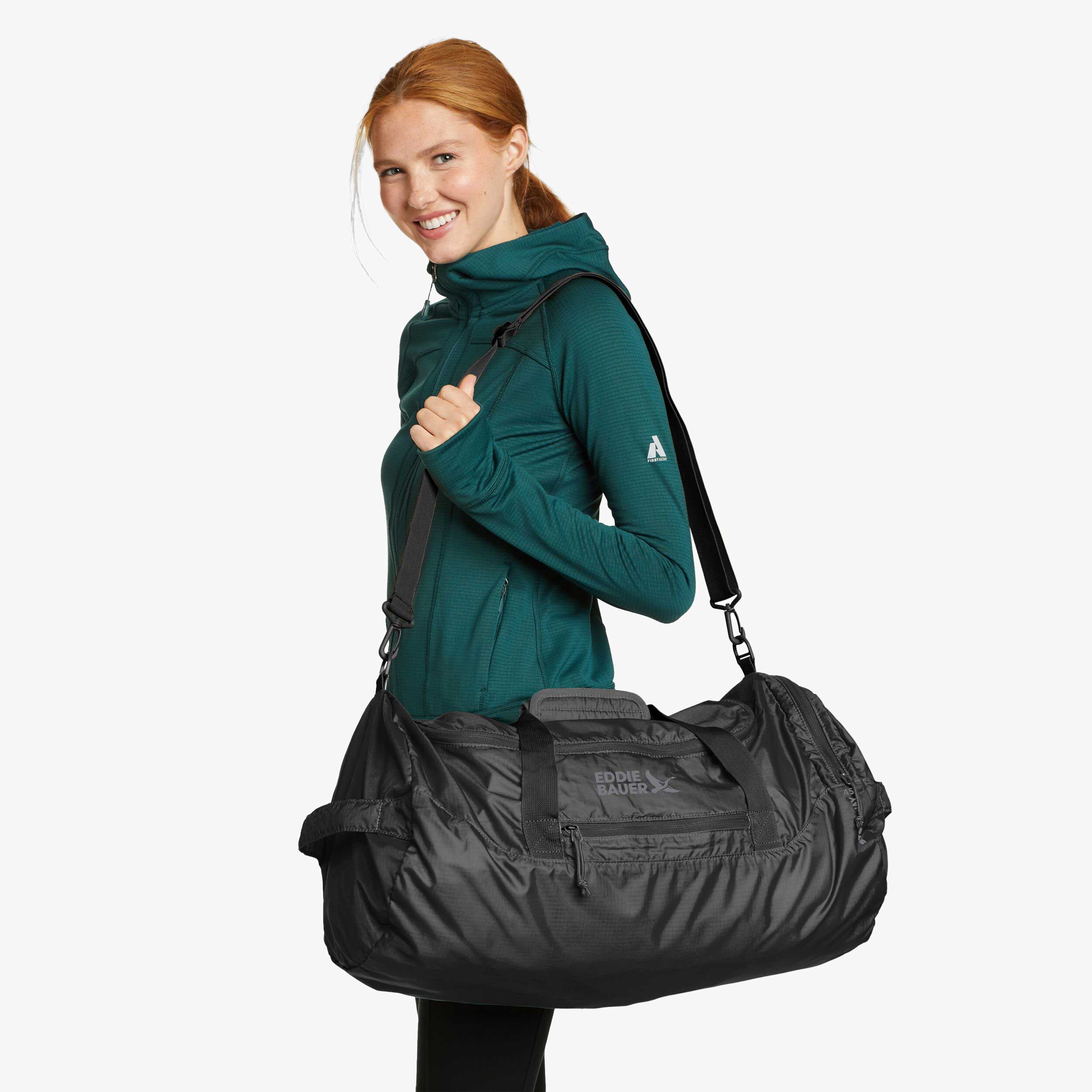 Eddie Bauer Stowaway Duffel 45L, NEGRO, hi-res