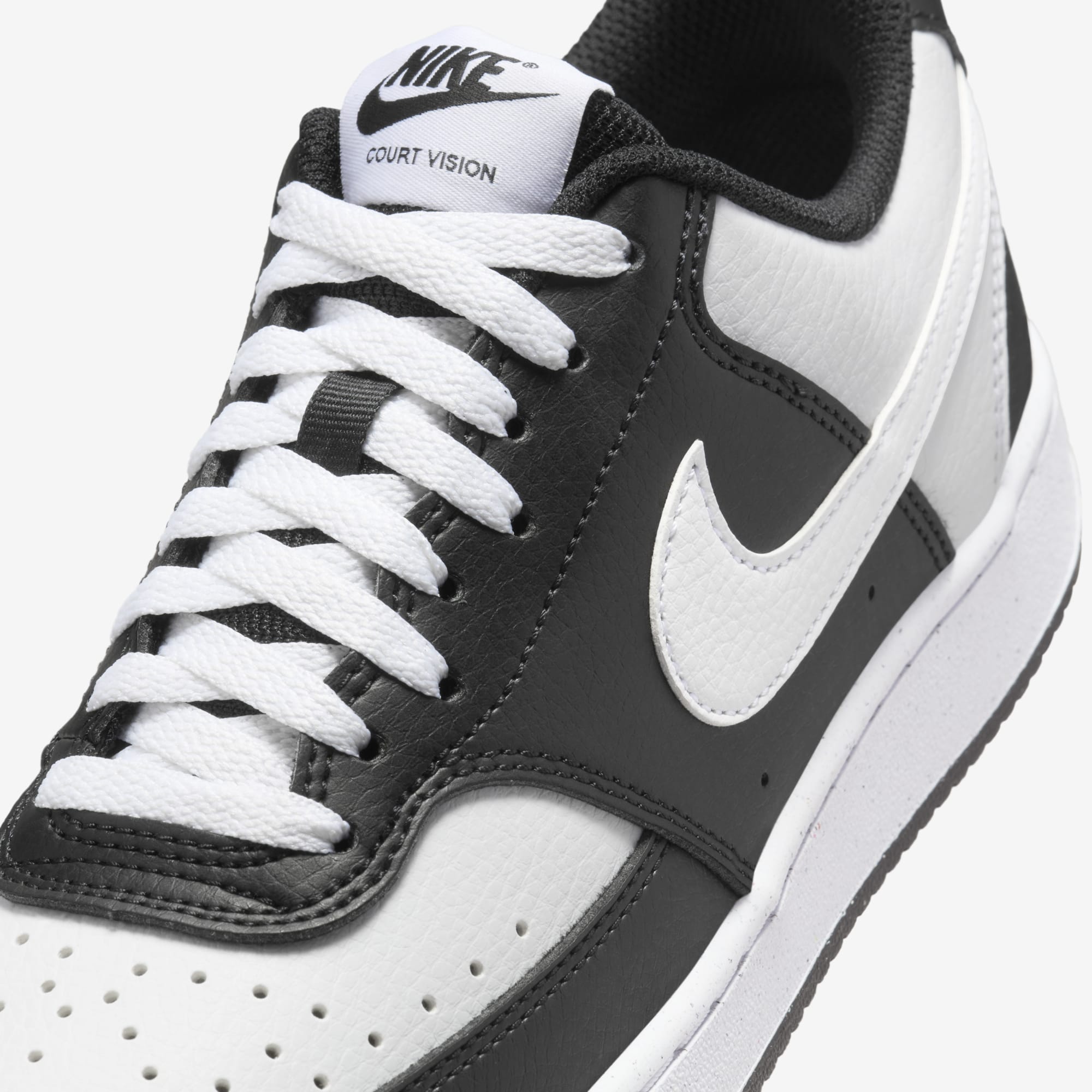 Nike Court Vision Low Next Nature, NEGRO, hi-res