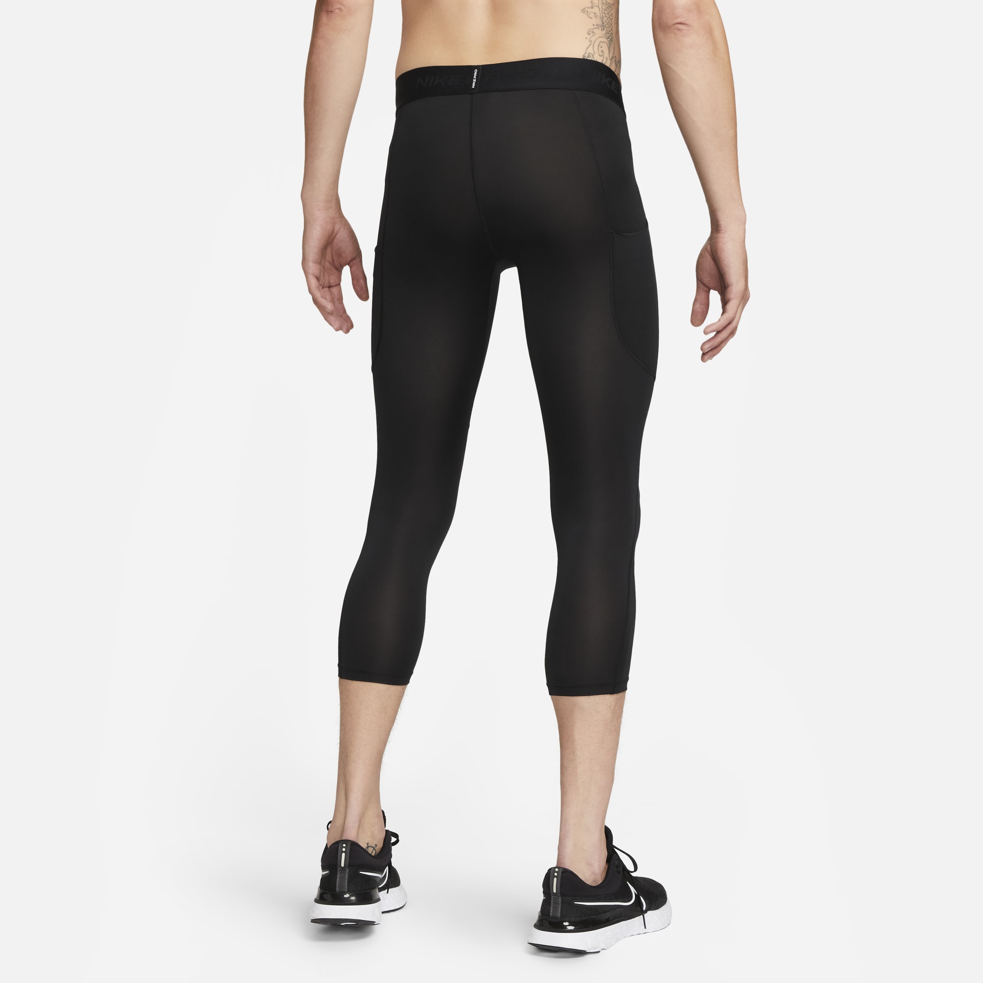 Nike Pro, NEGRO, hi-res