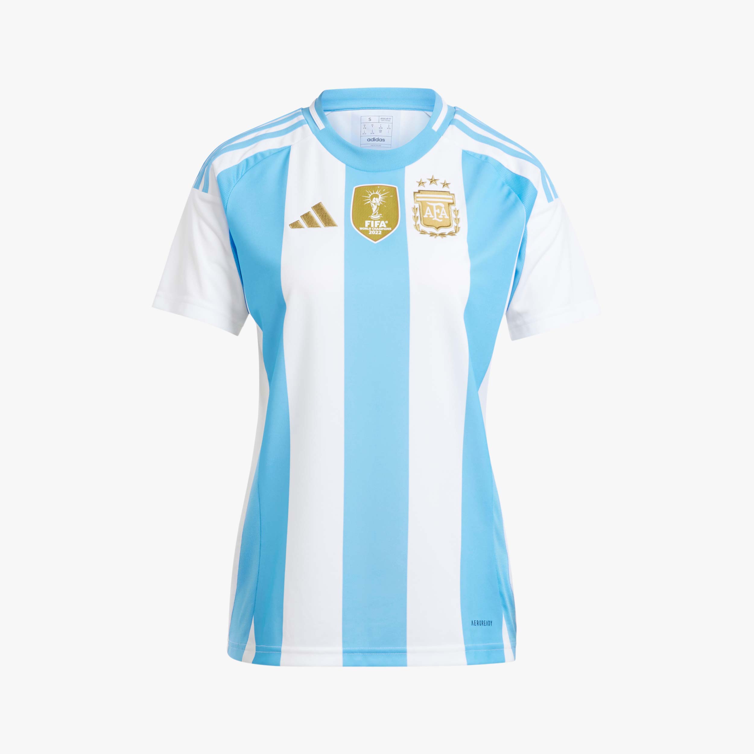 adidas Camiseta Local Selección Argentina 24 Mujer, BLANCO, hi-res