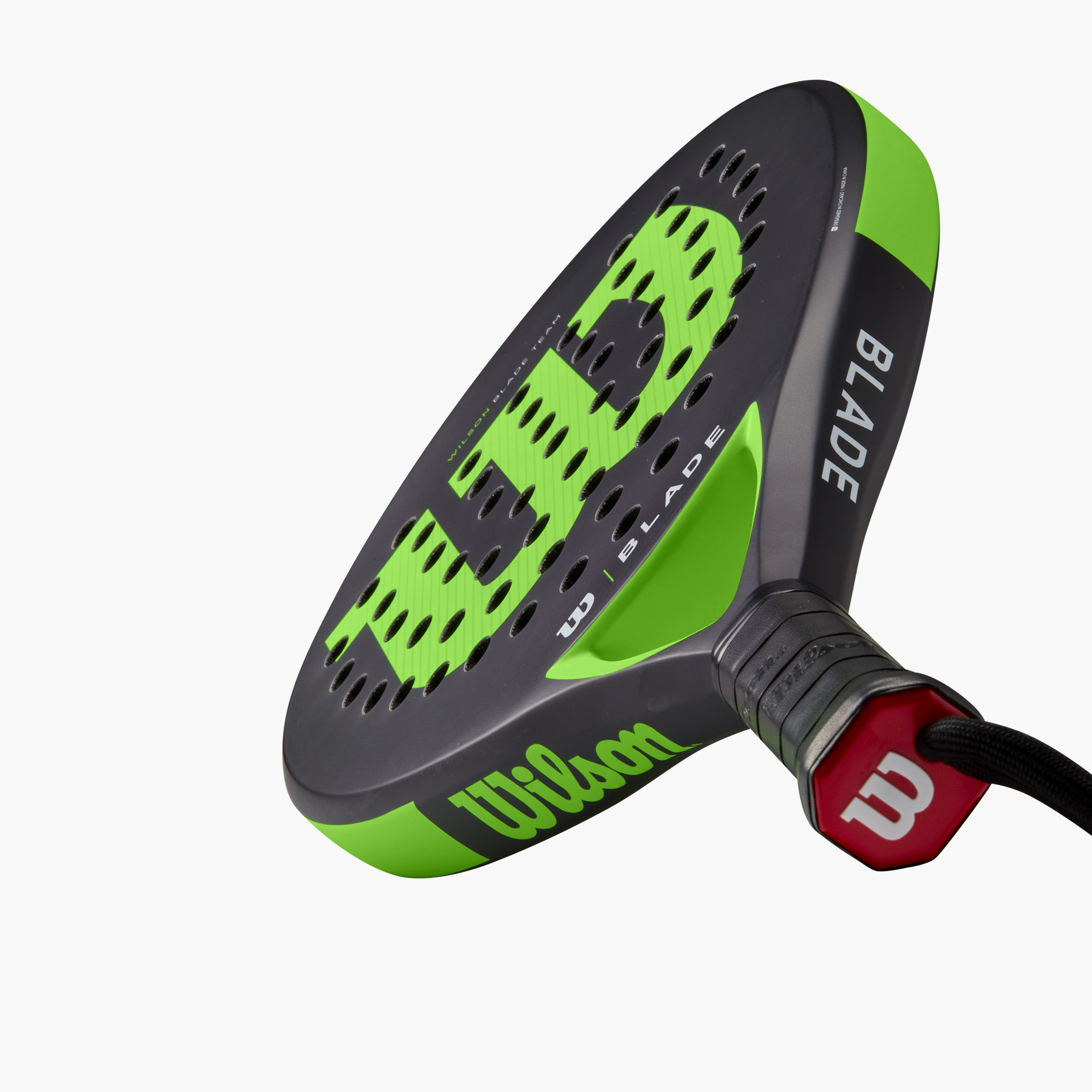 Wilson Pala de Pádel Blade Team V2, NEGRO, hi-res