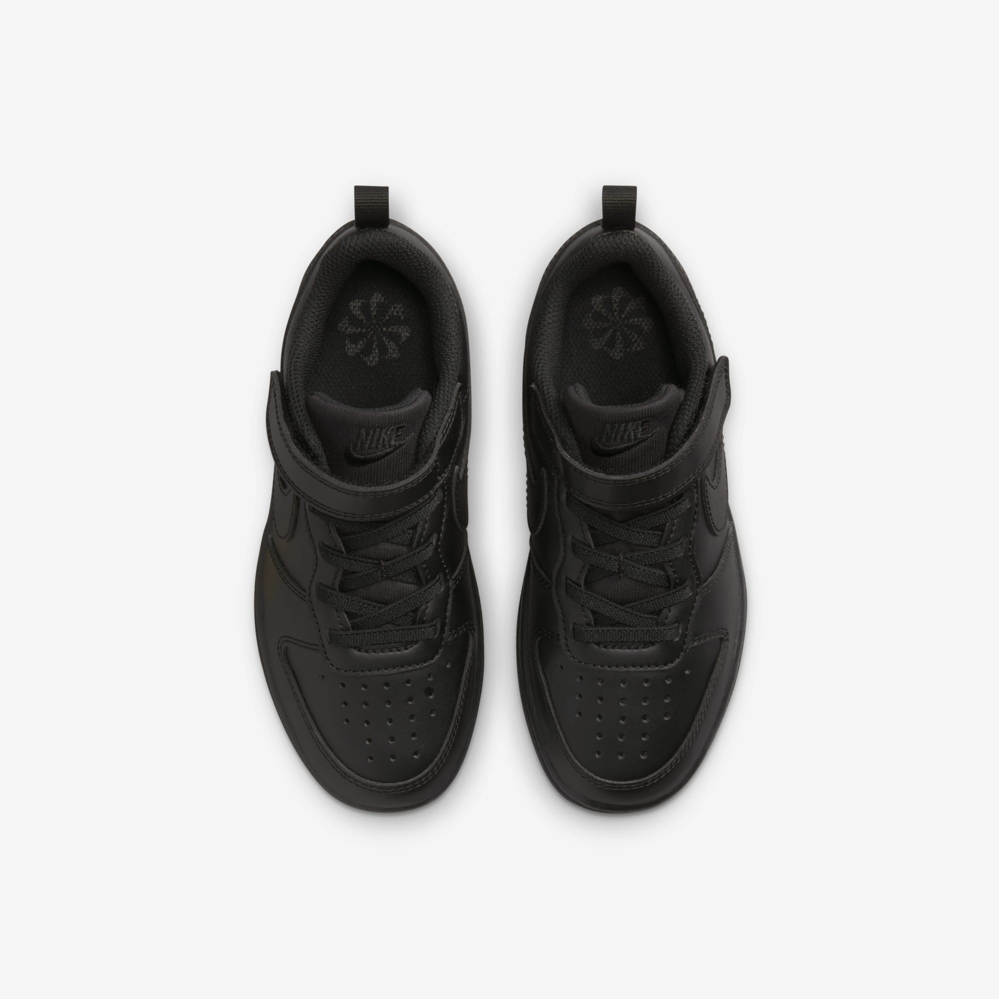 Nike Court Borough Low Recraft, NEGRO, hi-res