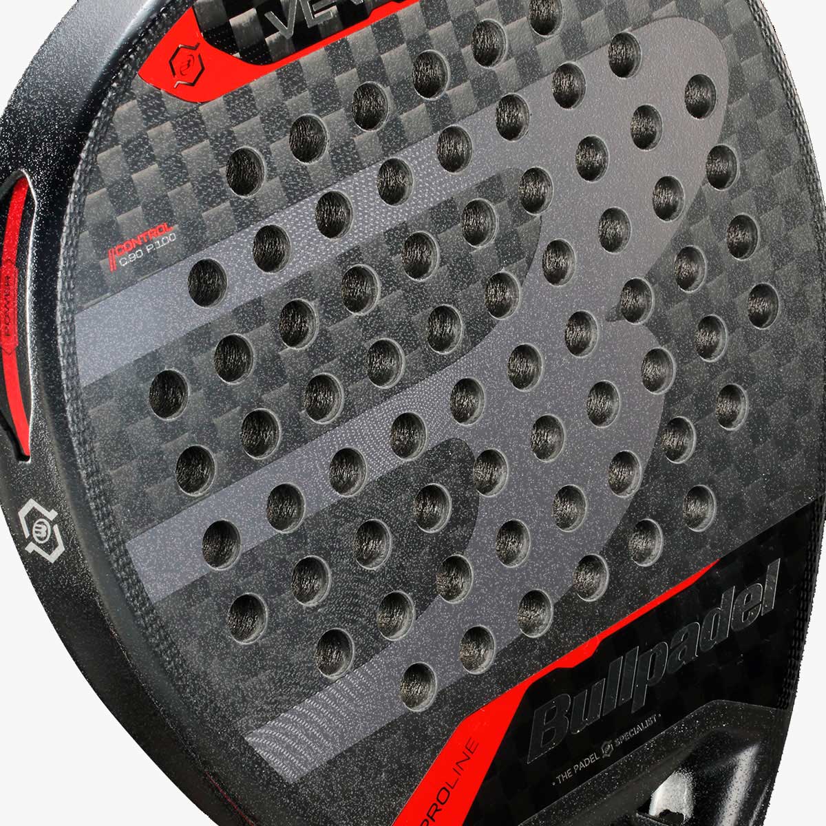 Bullpadel Pala de Pádel Vertex04, NEGRO, hi-res