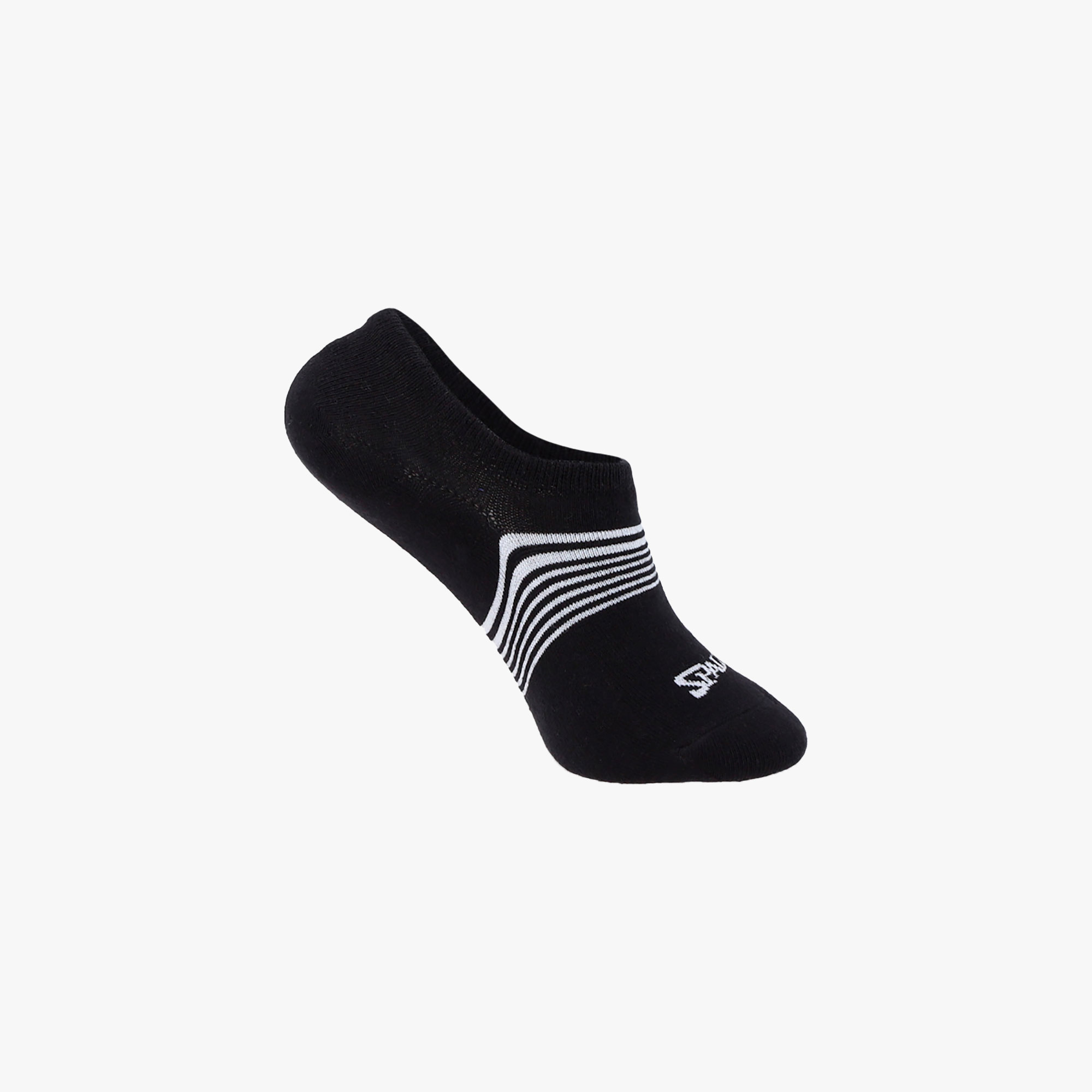 Spalding Calcetines Invisibles 1 Par, NEGRO, hi-res