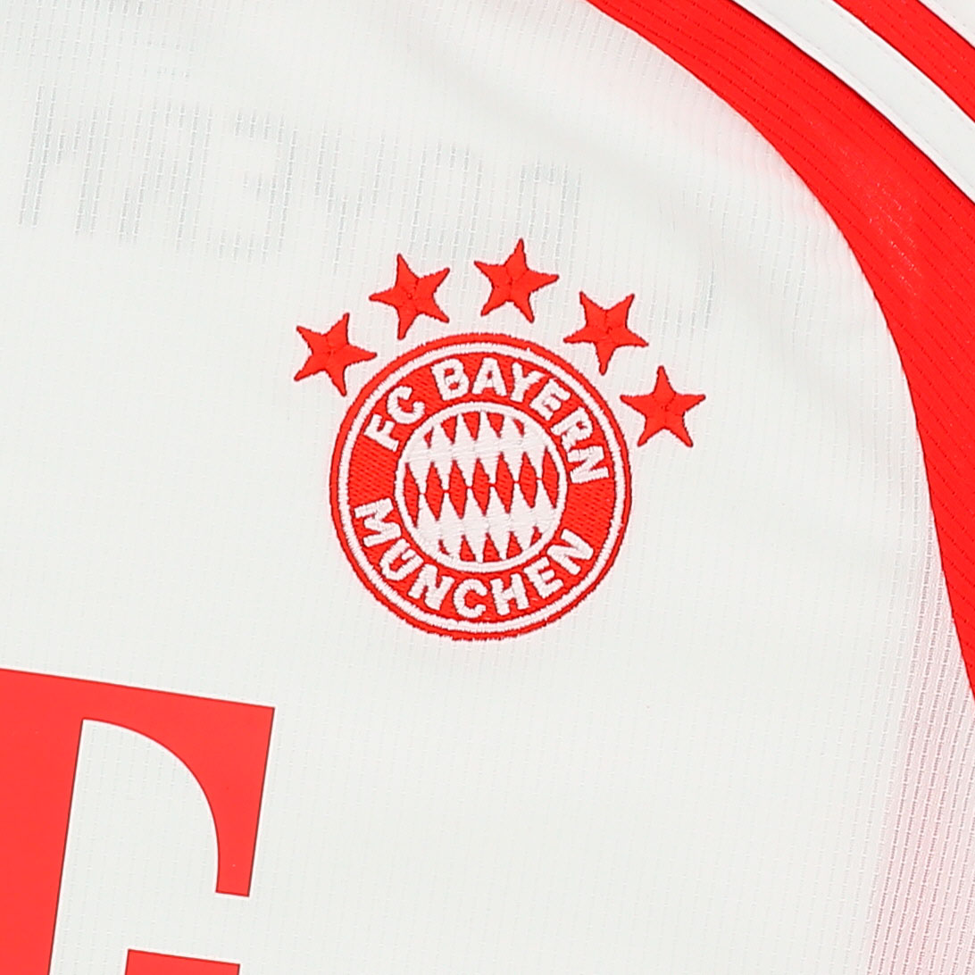 adidas Camiseta Uniforme Local FC Bayern 23/24 Niños, BLANCO, hi-res