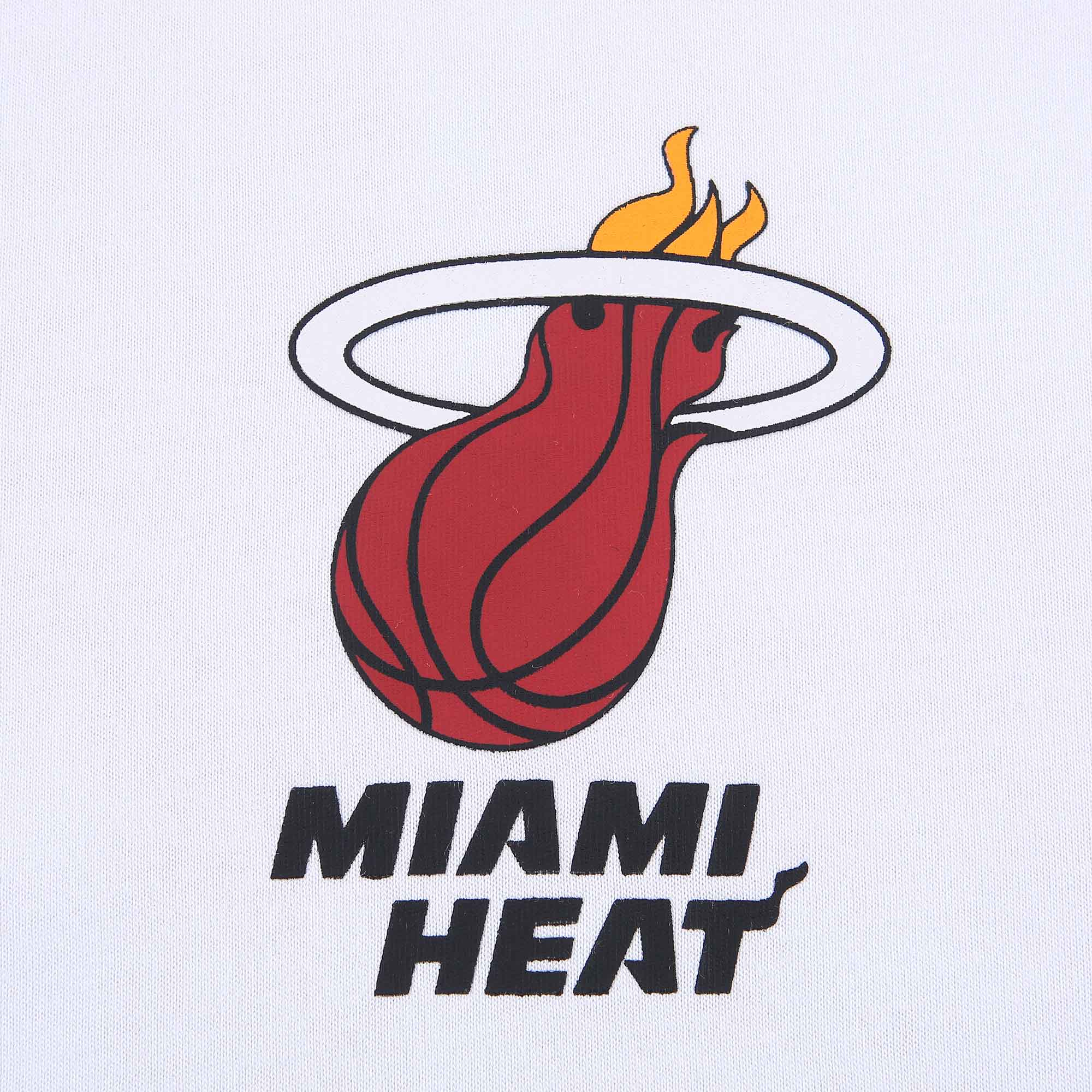 NBA Polera Write Up Heat, BLANCO, hi-res