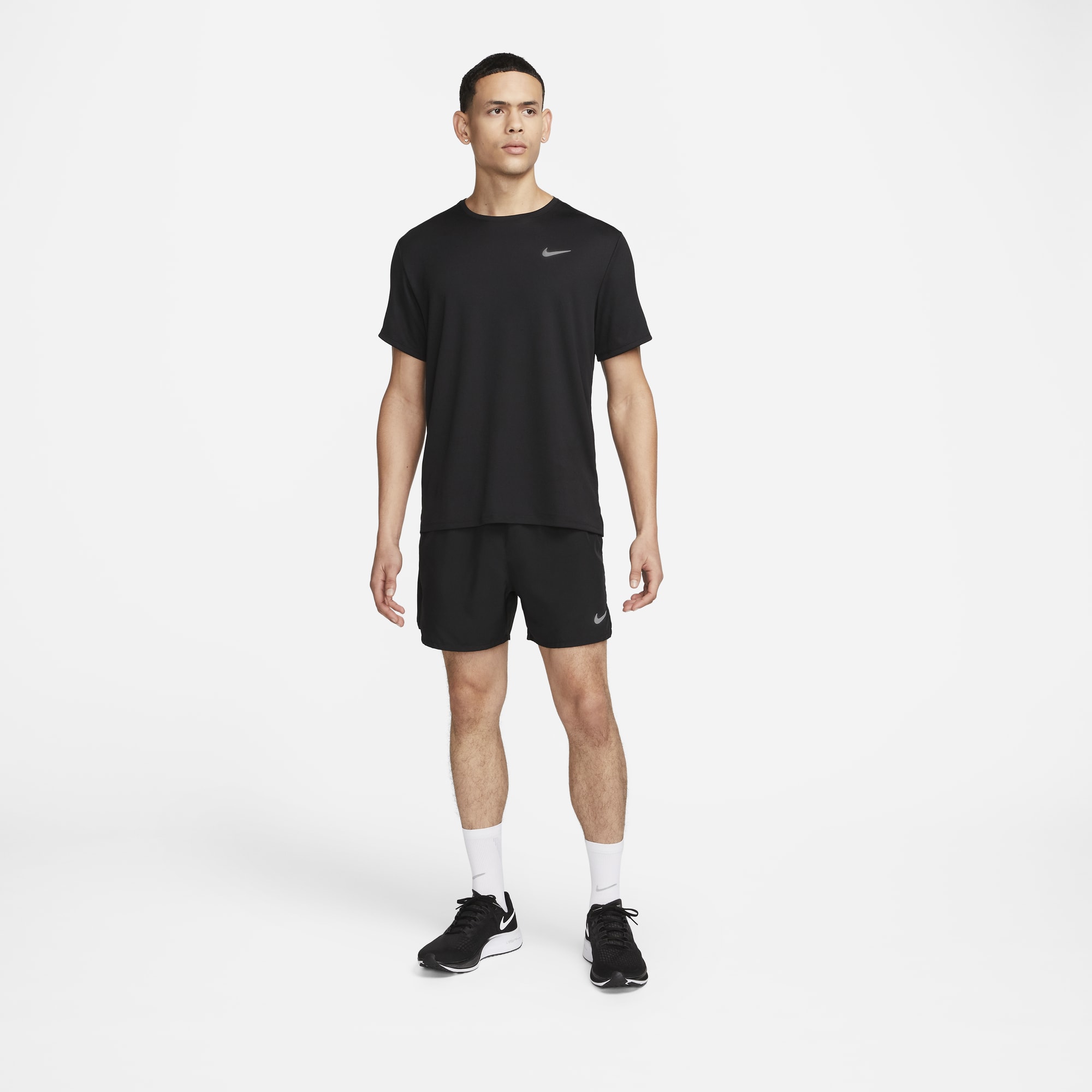 Nike Miler, NEGRO, hi-res