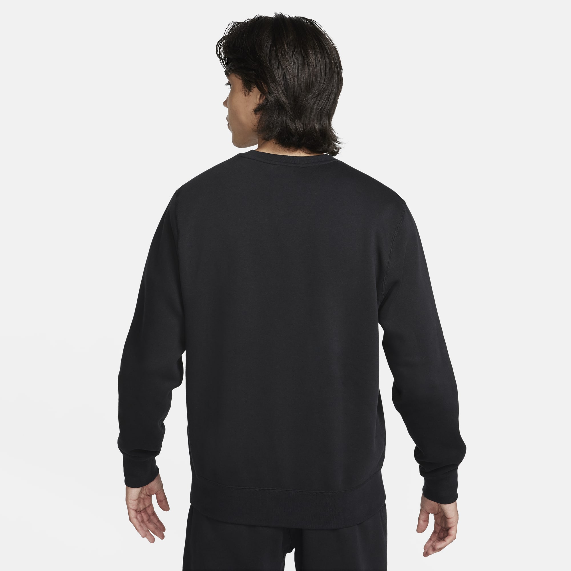 Nike Club Fleece, NEGRO, hi-res