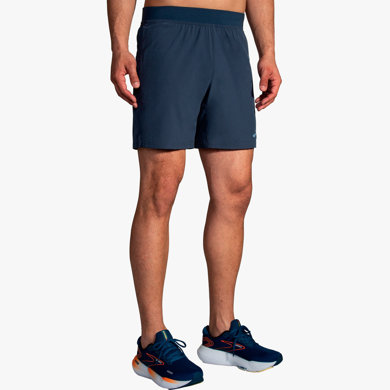 Brooks Sherpa 7" 2-in-1 Short, AZUL, hi-res