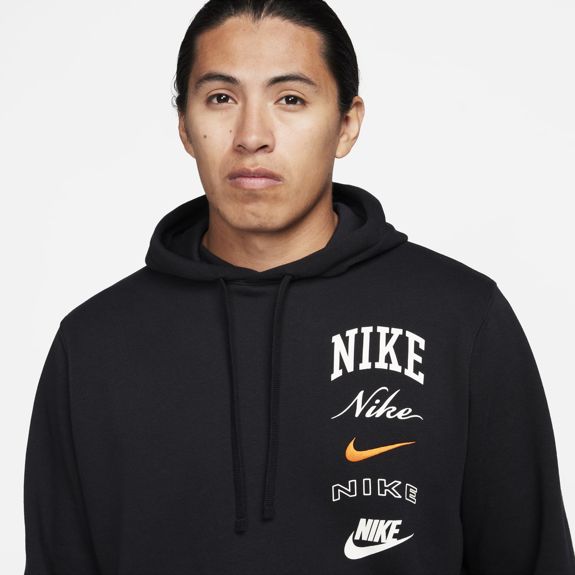 Nike Club Fleece, NEGRO, hi-res