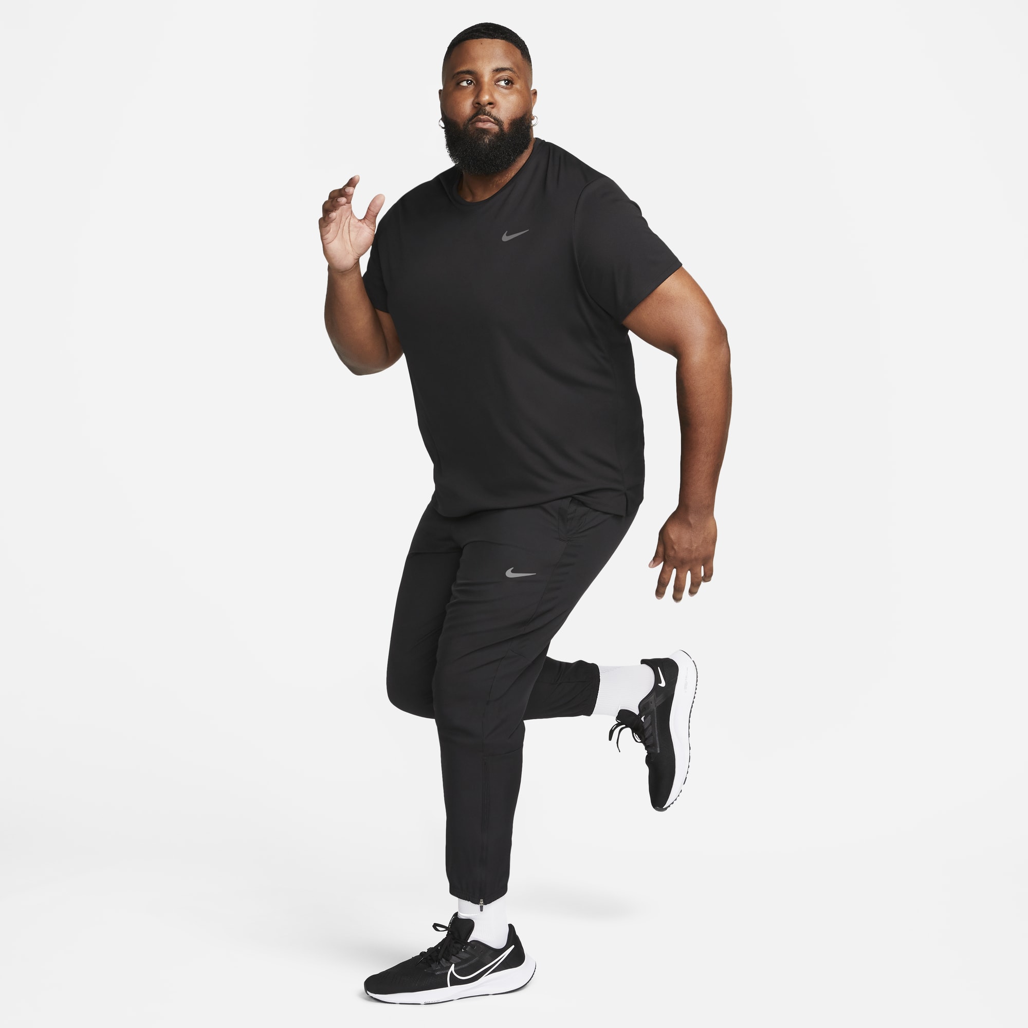 Nike Miler, NEGRO, hi-res