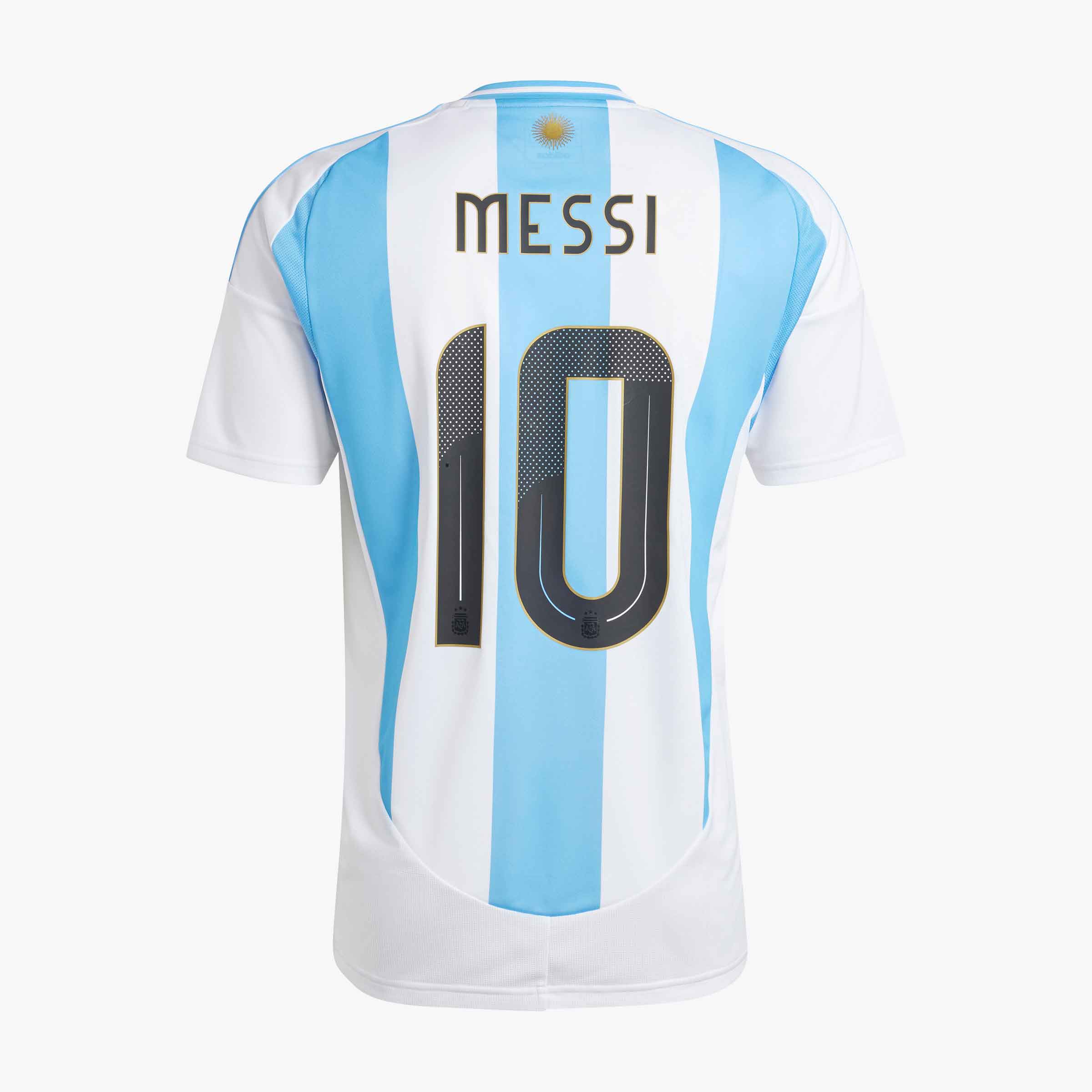 adidas Camiseta Primera Equipación Argentina 24 Messi, BLANCO, hi-res