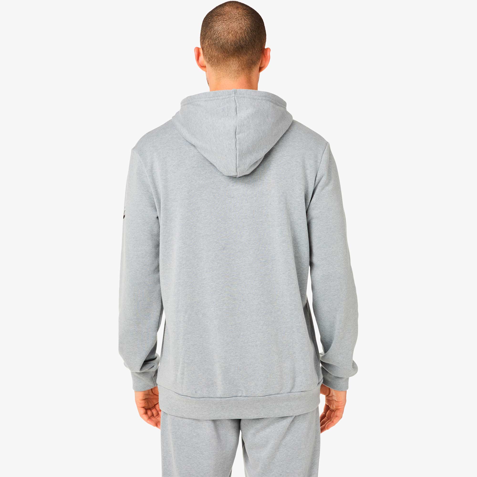 Asics Polerón Fleece Pullover, GRIS, hi-res