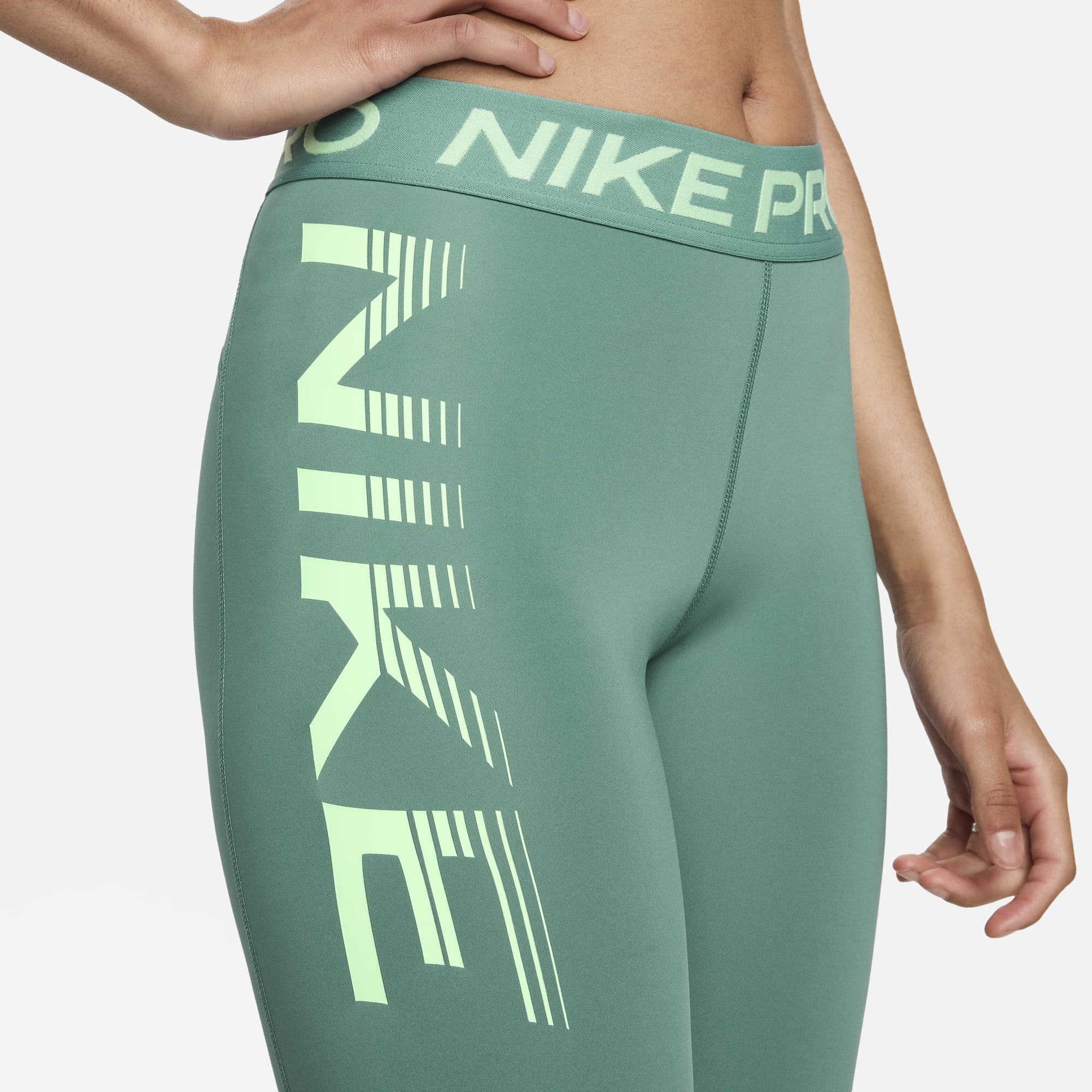 Nike Pro, VERDE, hi-res