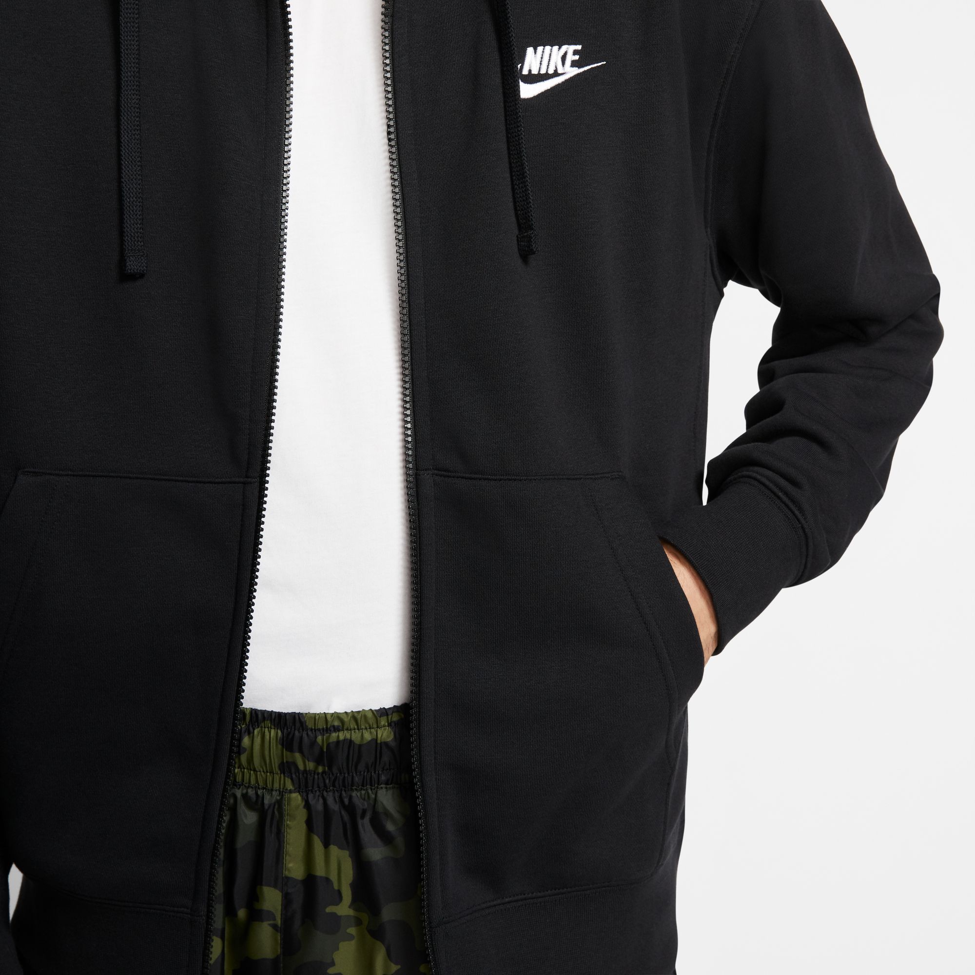 Nike Sportswear Club, NEGRO, hi-res