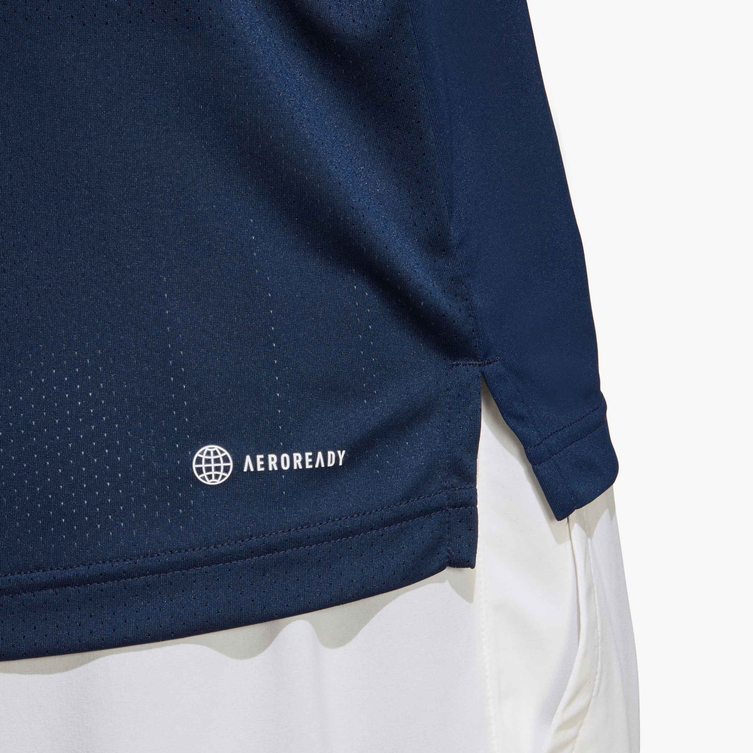 adidas Polera Club Tennis, AZUL, hi-res