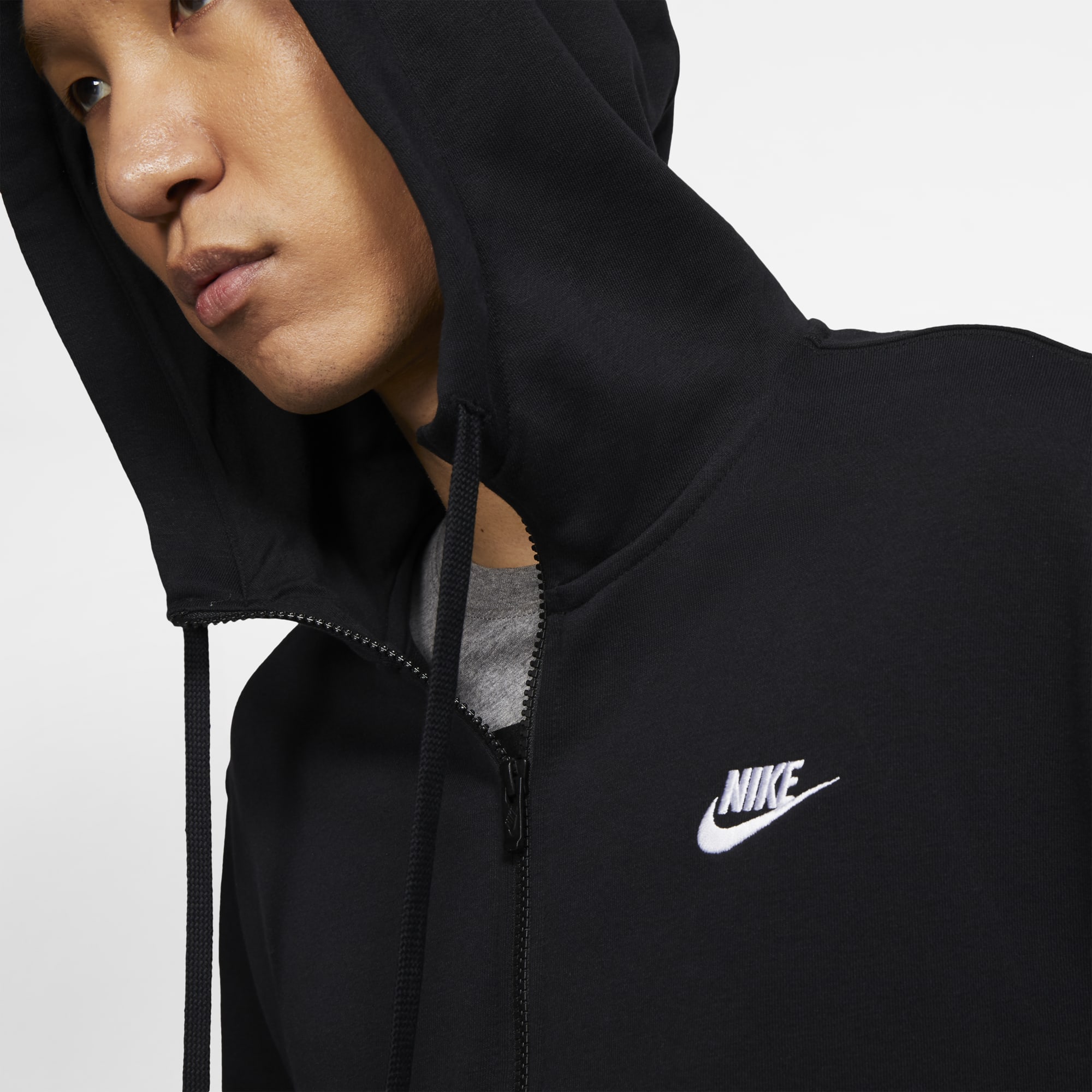 Nike Sportswear Club, NEGRO, hi-res