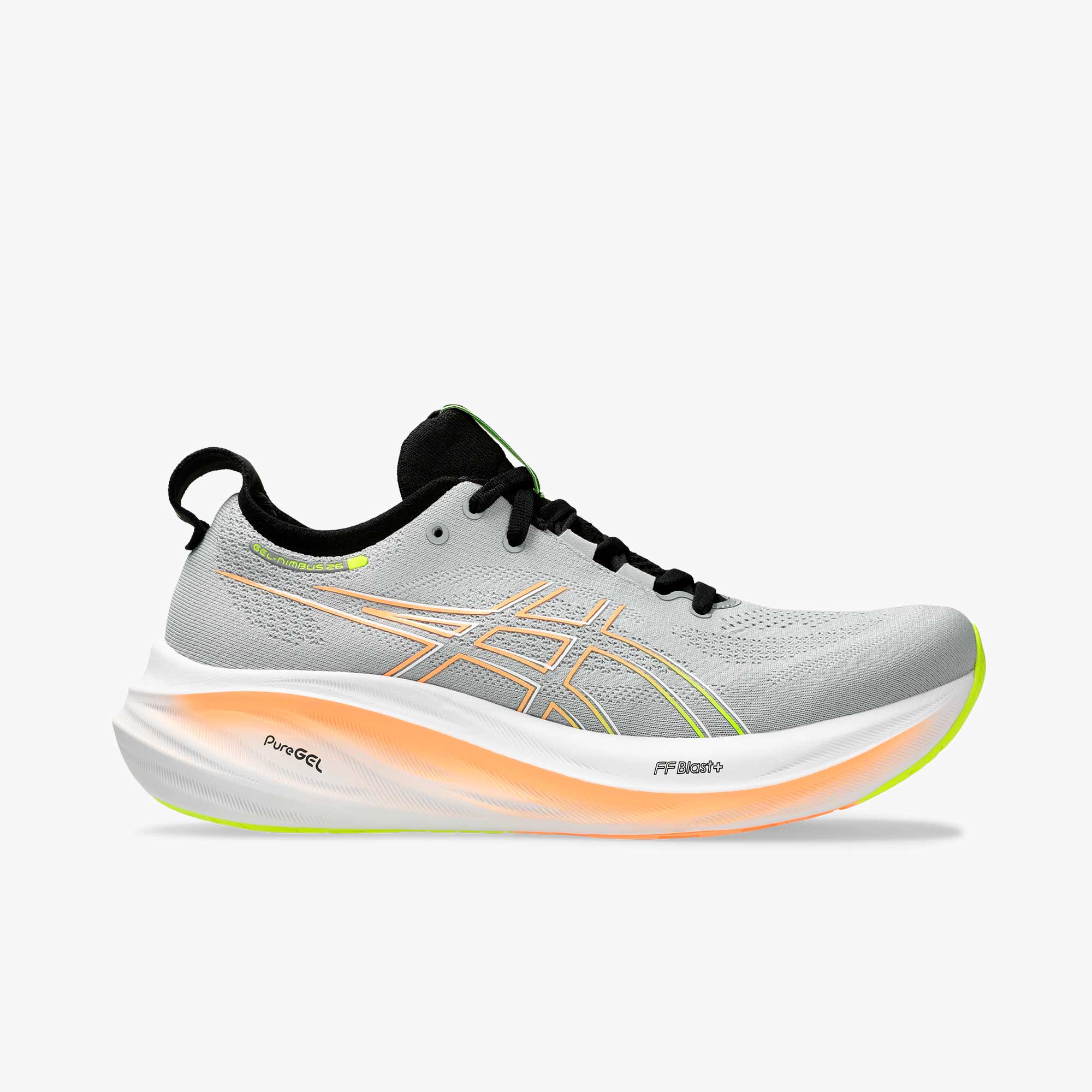 Asics Gel-Nimbus 26, GRIS, hi-res