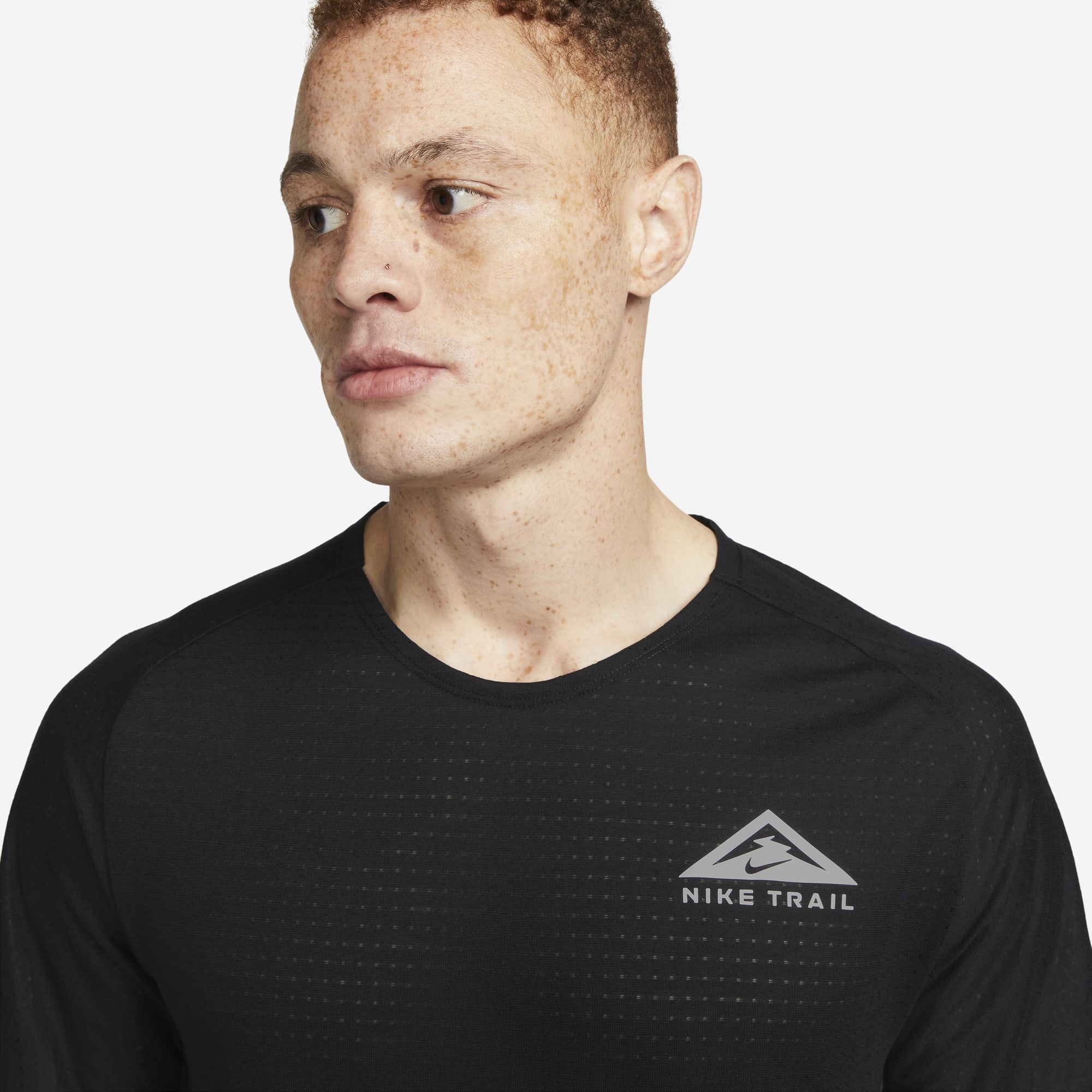 Nike Dri-FIT Trail Solar Chase, NEGRO, hi-res