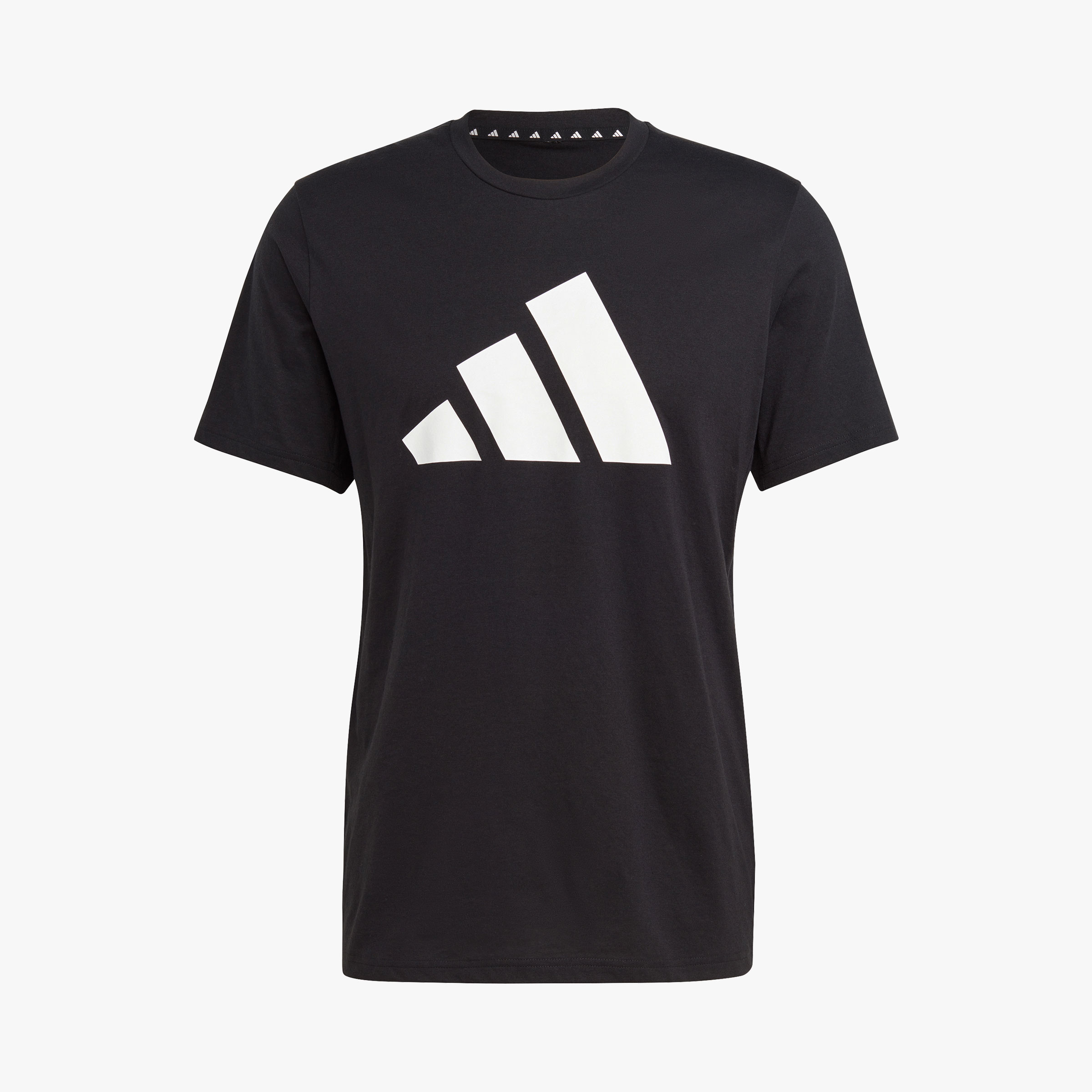 adidas Polera Train Essentials Feelready Logo, NEGRO, hi-res