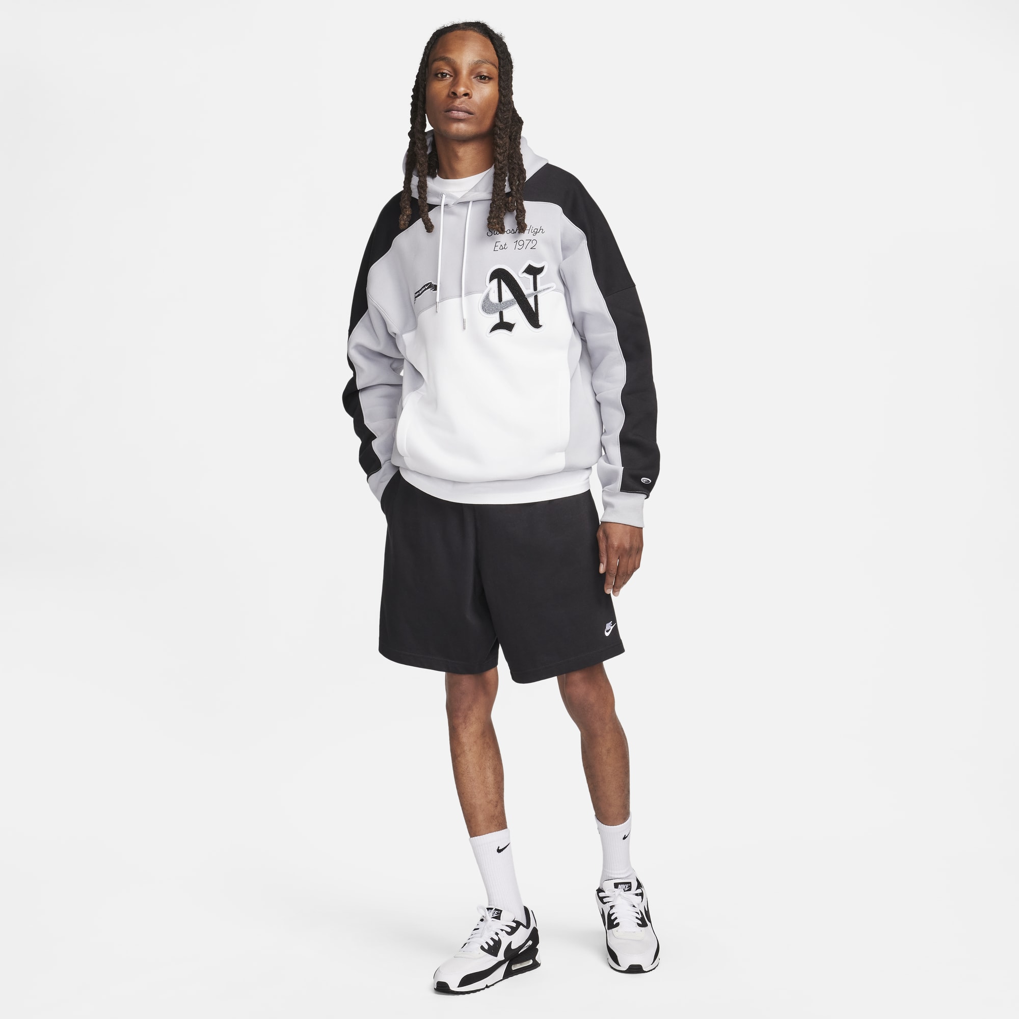 Nike Club, NEGRO, hi-res