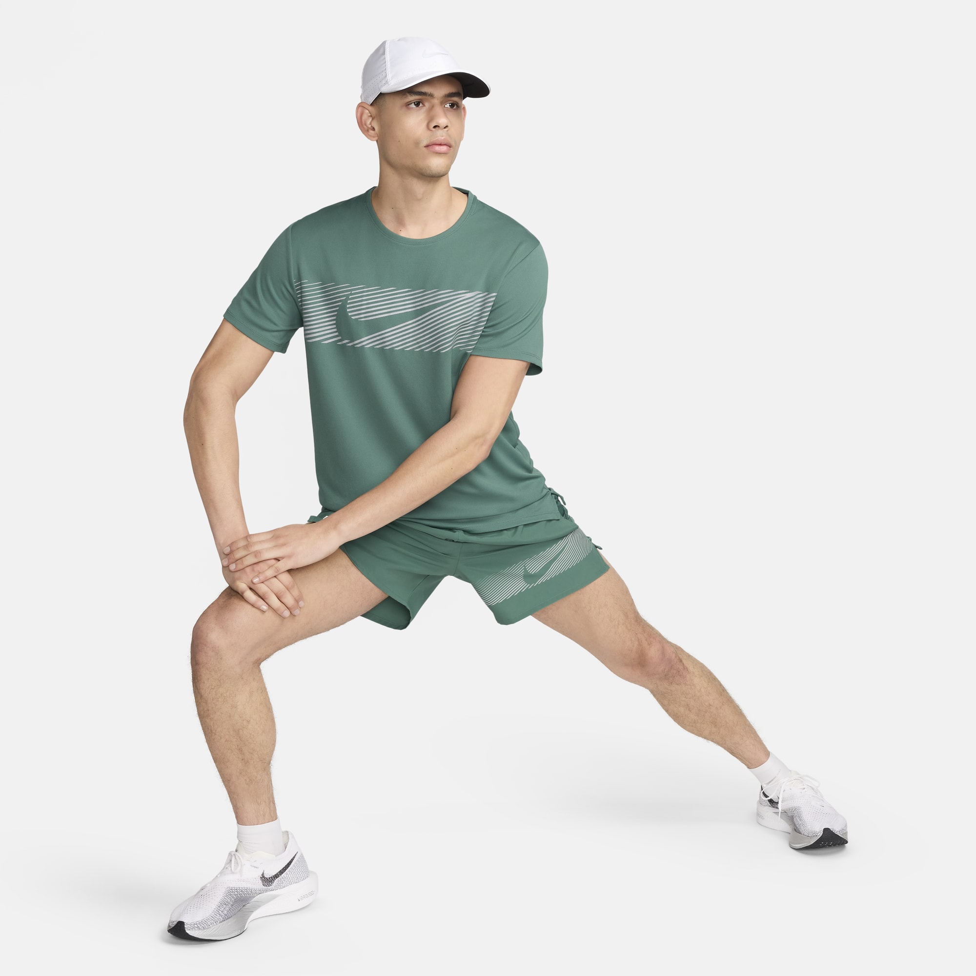 Nike Miler Flash, VERDE, hi-res