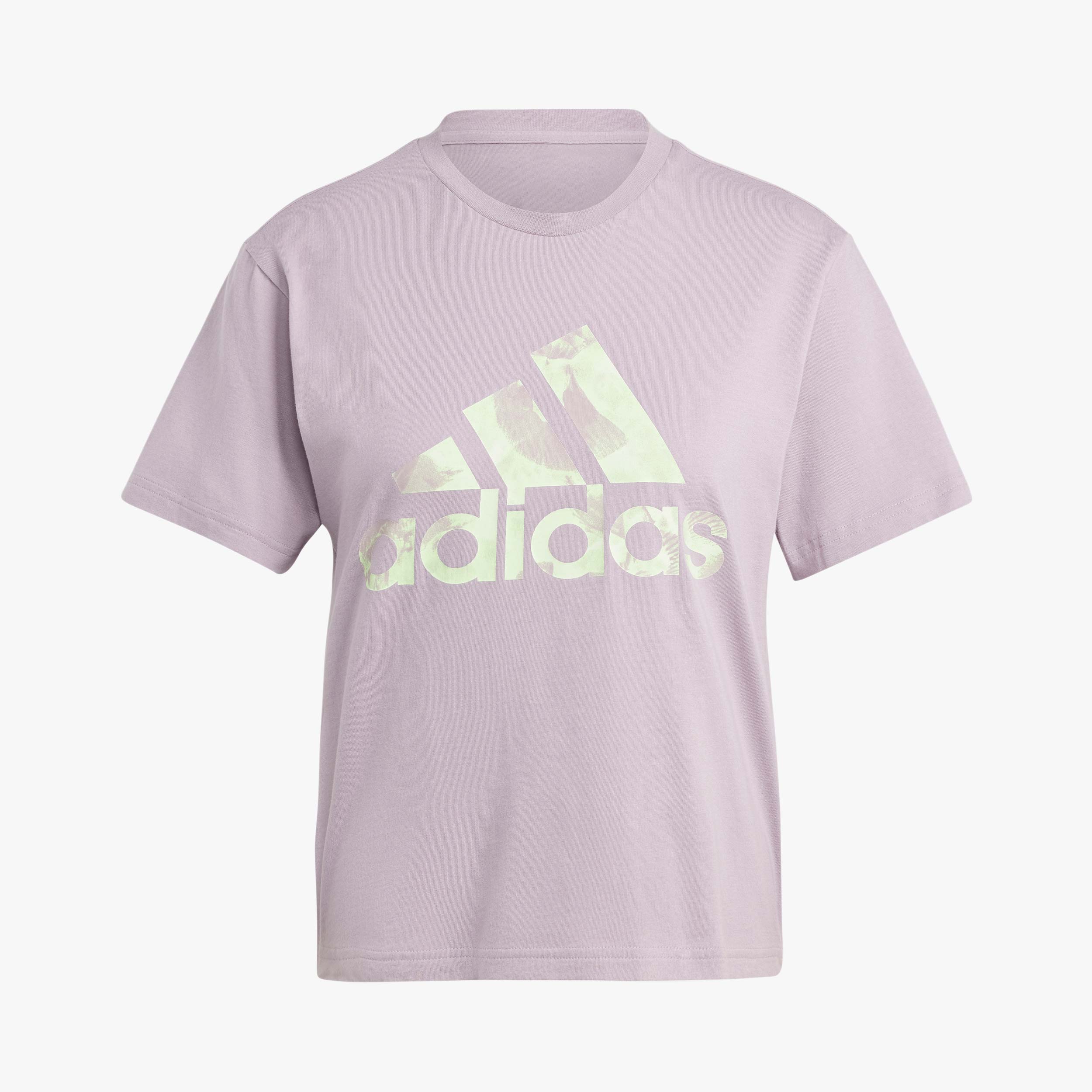 adidas Polera Estampada Floral Big Logo, SURTIDO, hi-res