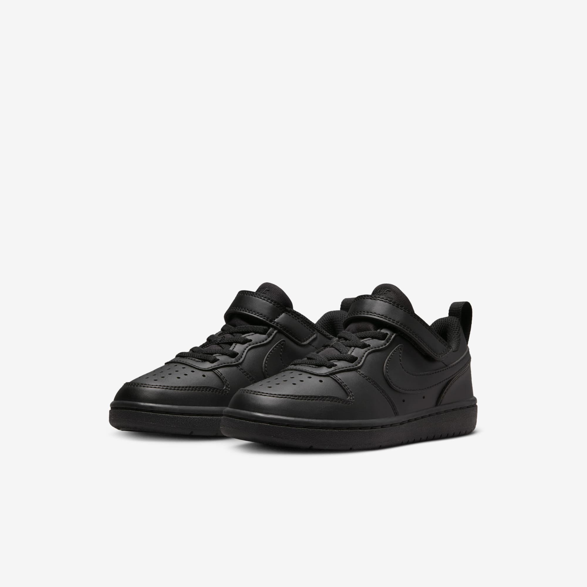 Nike Court Borough Low Recraft, NEGRO, hi-res