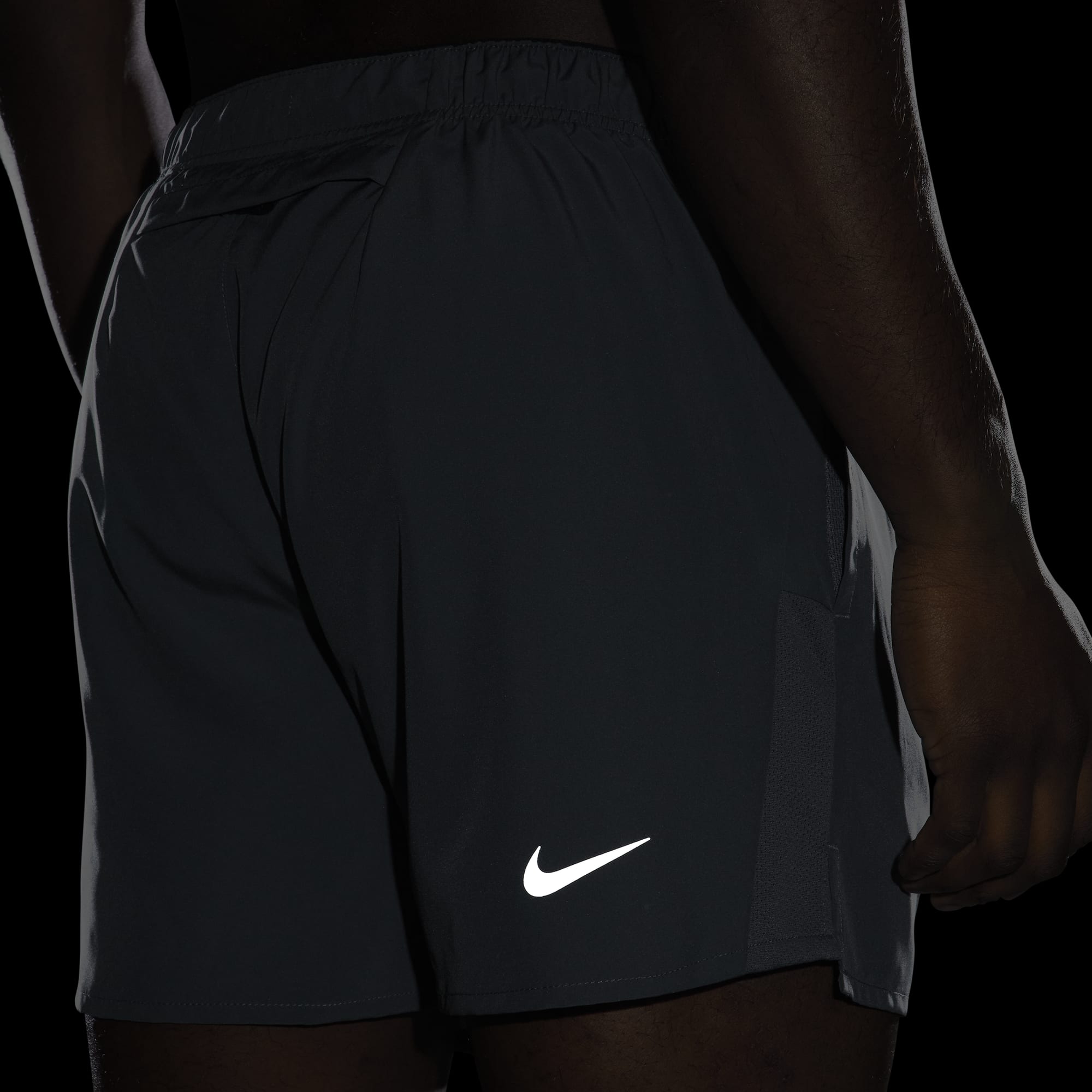 Nike Challenger Flash, NEGRO, hi-res